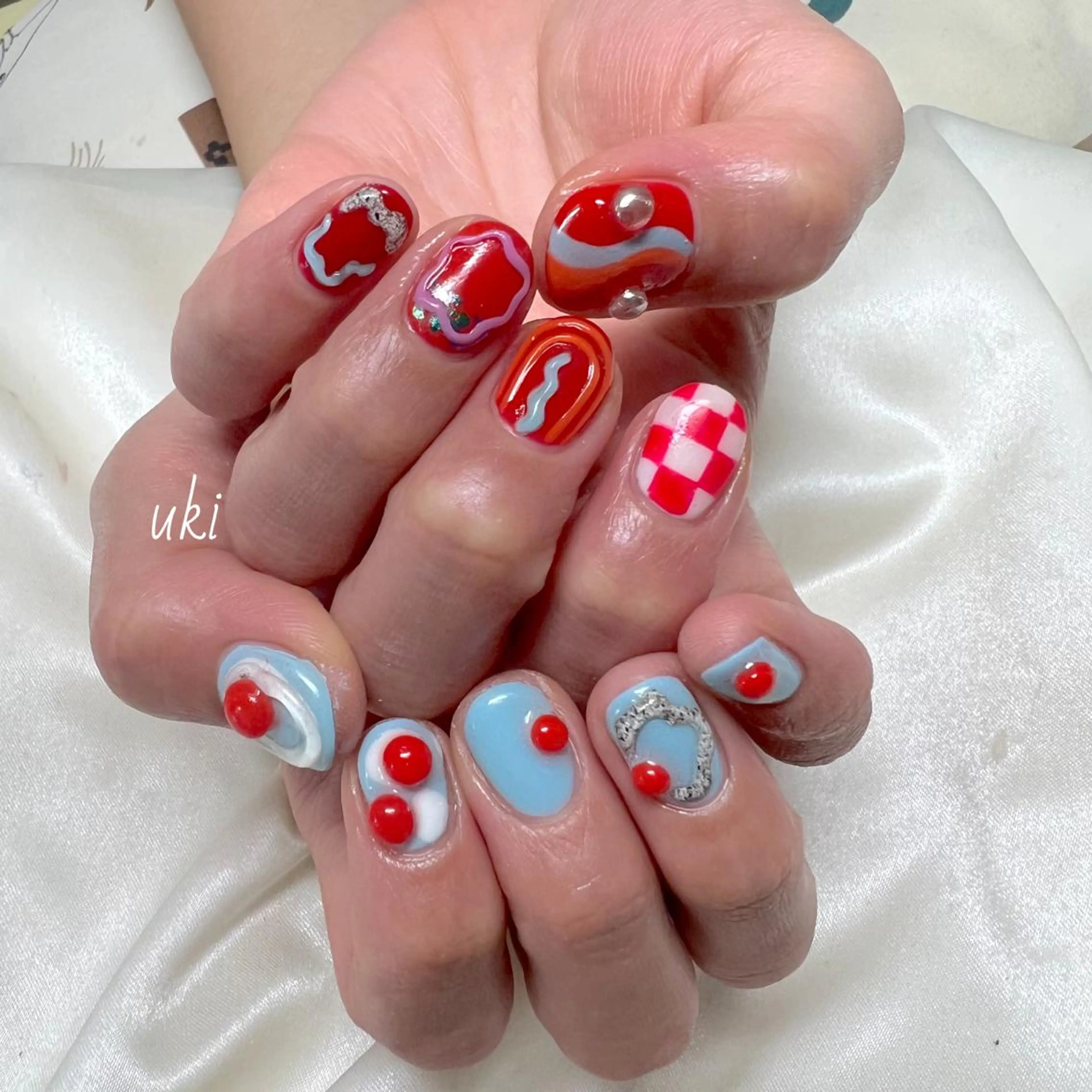 ネイル ハンドネイル Ameri nail /UKIのネイルデザイン