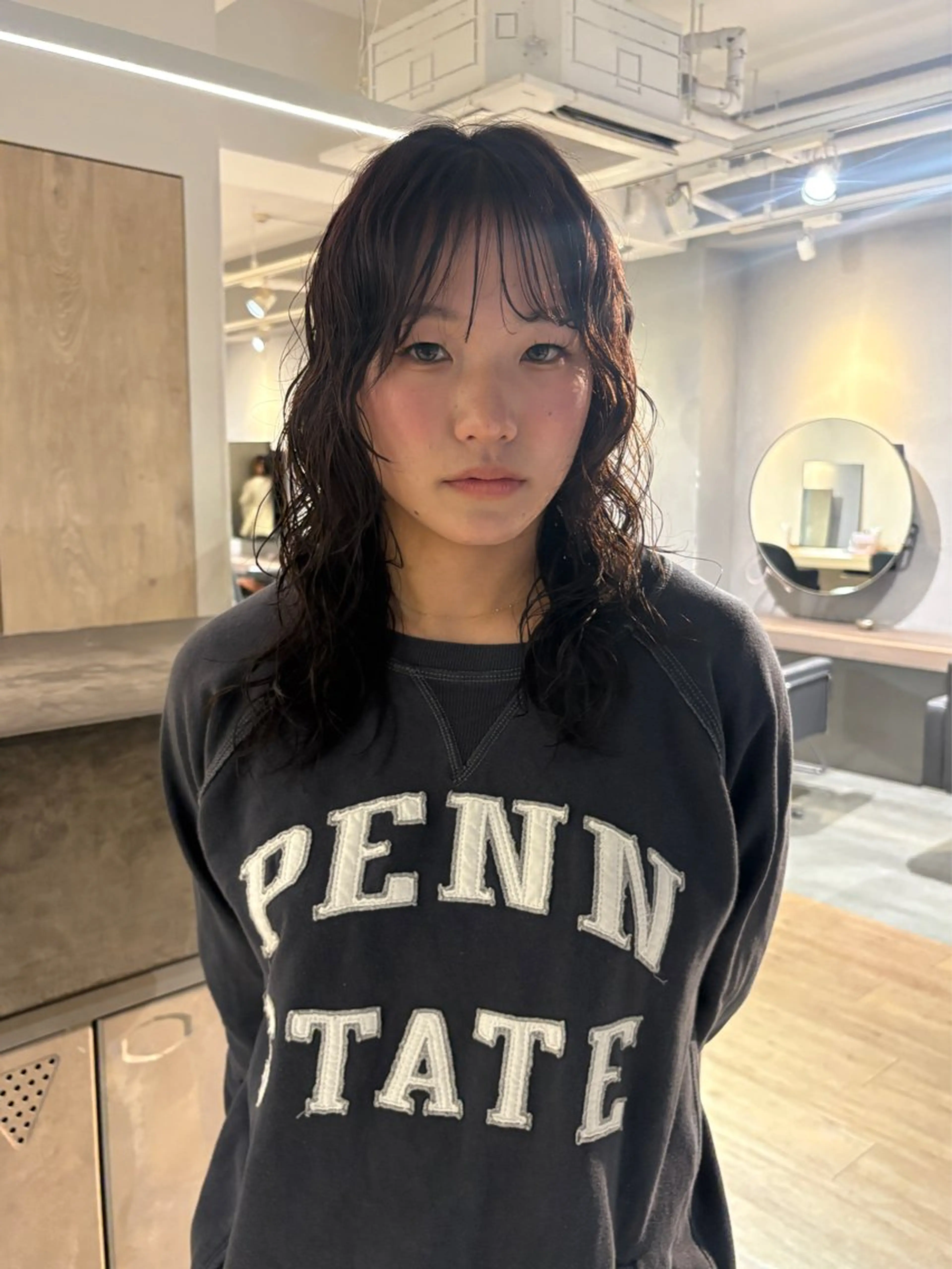 ロング カット パーマ パーマ/ボブ,ロング ヤマシタミウ🌀のヘアスタイル