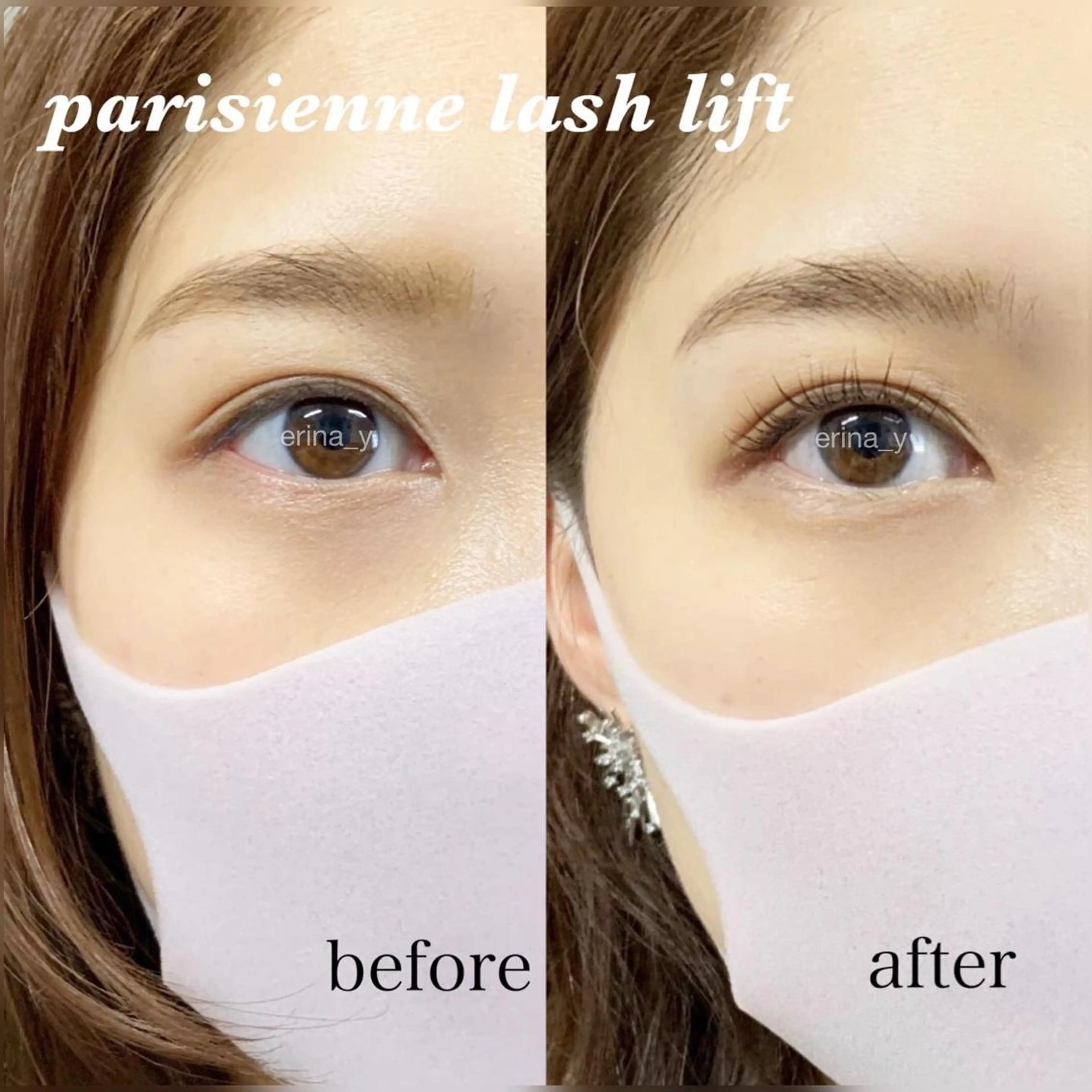 マツエク・マツパ パリジェンヌラッシュリフト ラグラス所属・yamawaki erinaのマツエク・マツパデザイン