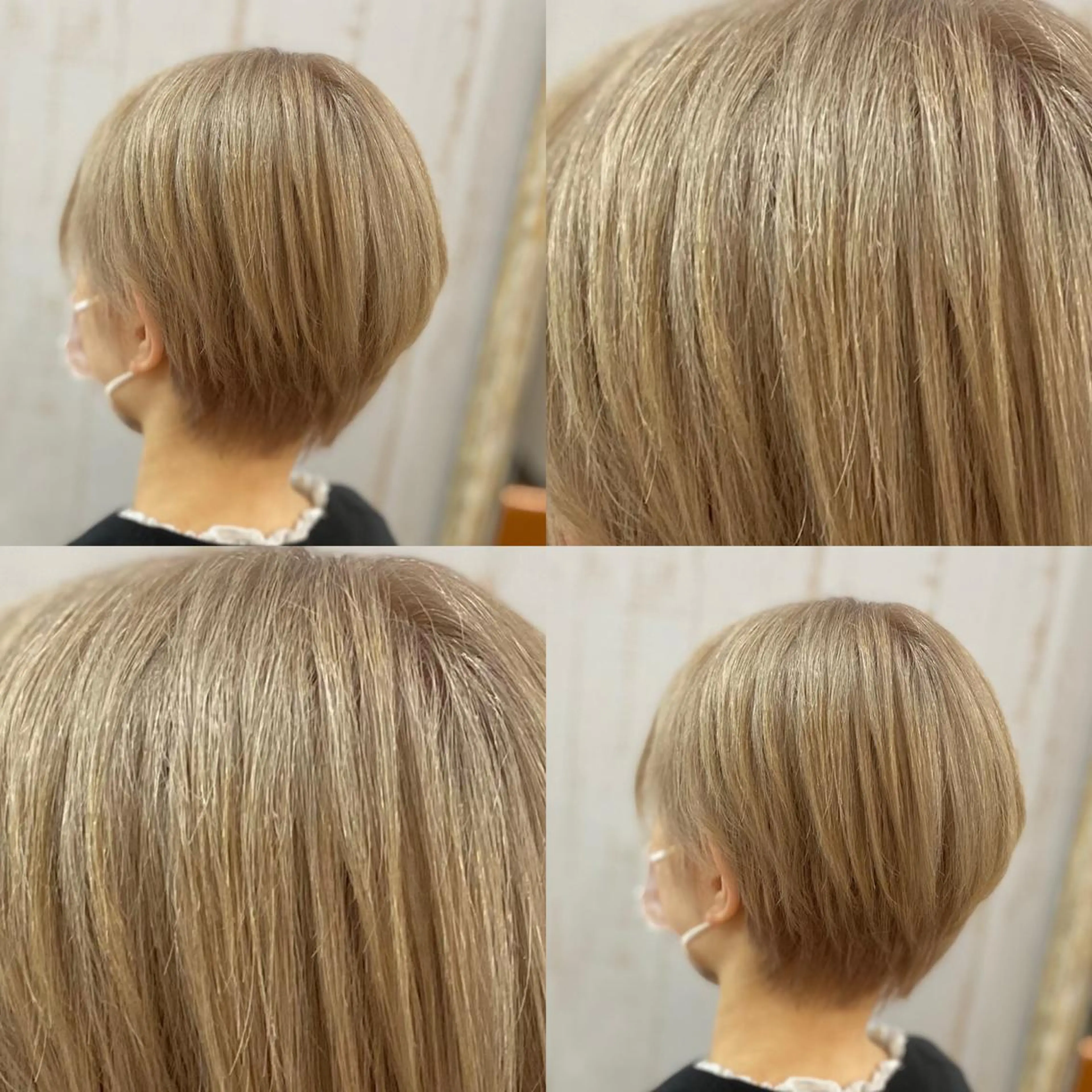 ショート ハイトーン💫 エクステ💫maiのヘアスタイル