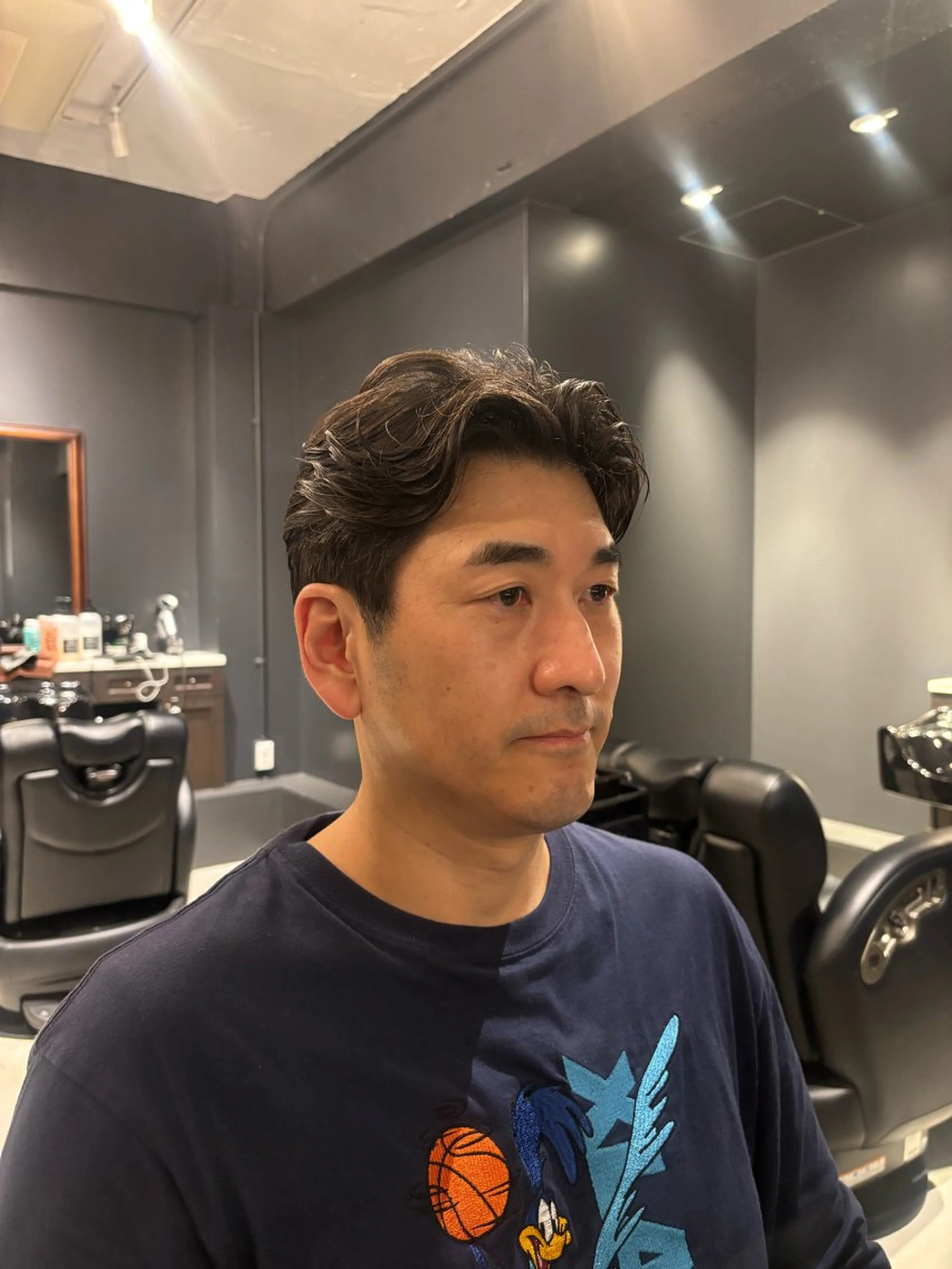 ミディアム 海外メンズスタイル 👨🏽/AYA💈のヘアスタイル