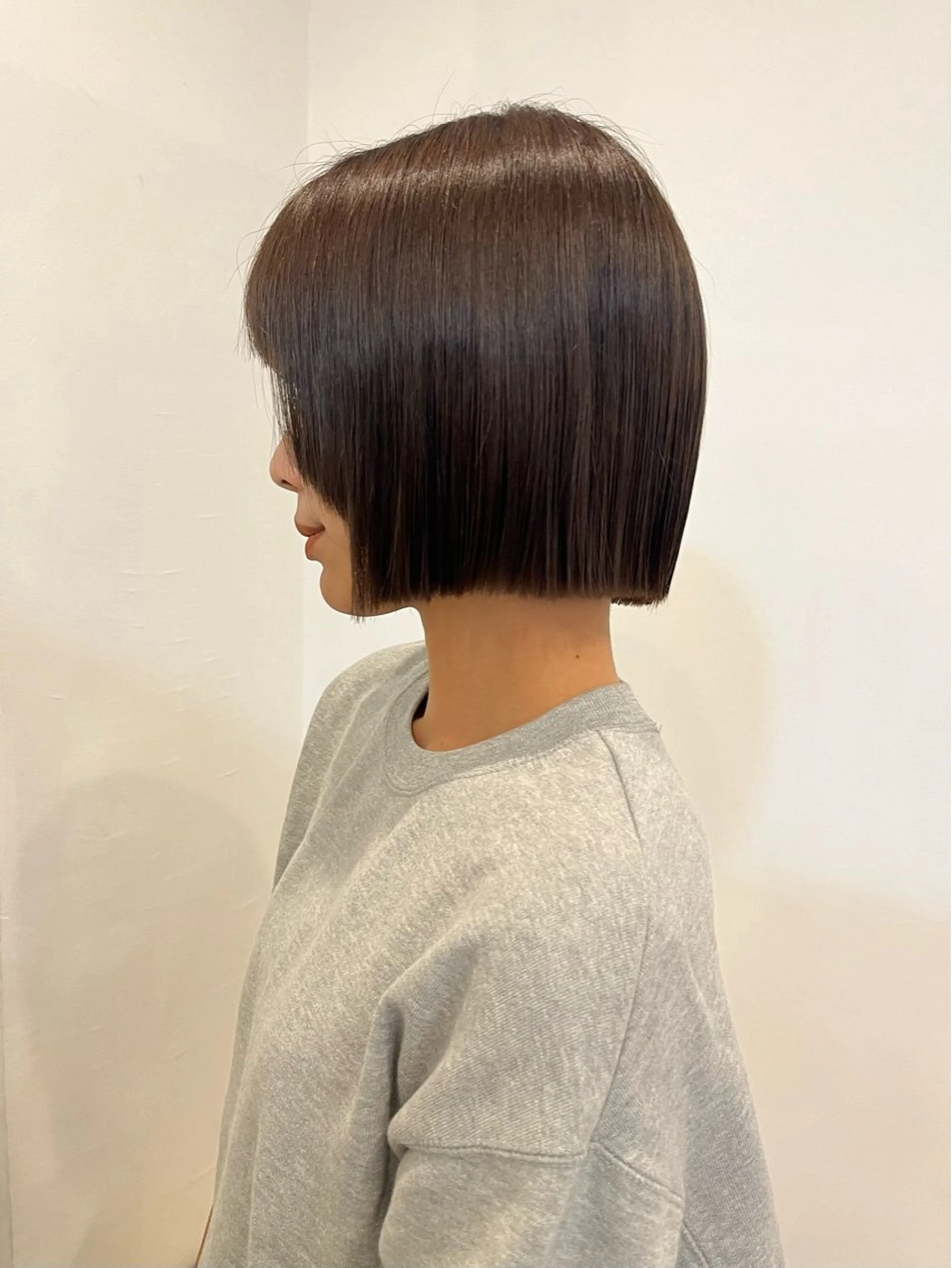 ショート カラー フクシママユ / 柔らかカラーのヘアスタイル