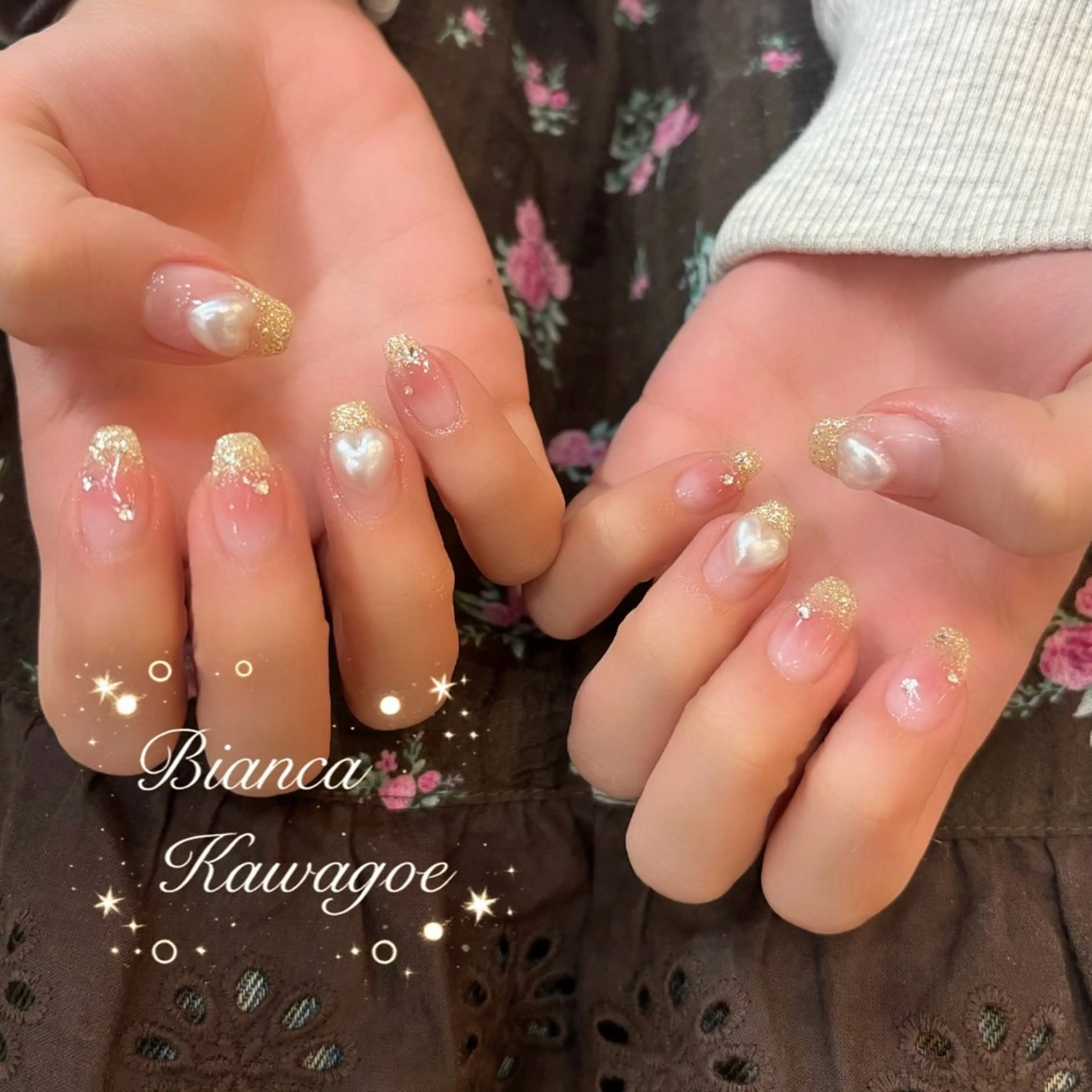 ネイル チークネイル ハンドネイル Bianca川越店 🌸Satoのネイルデザイン