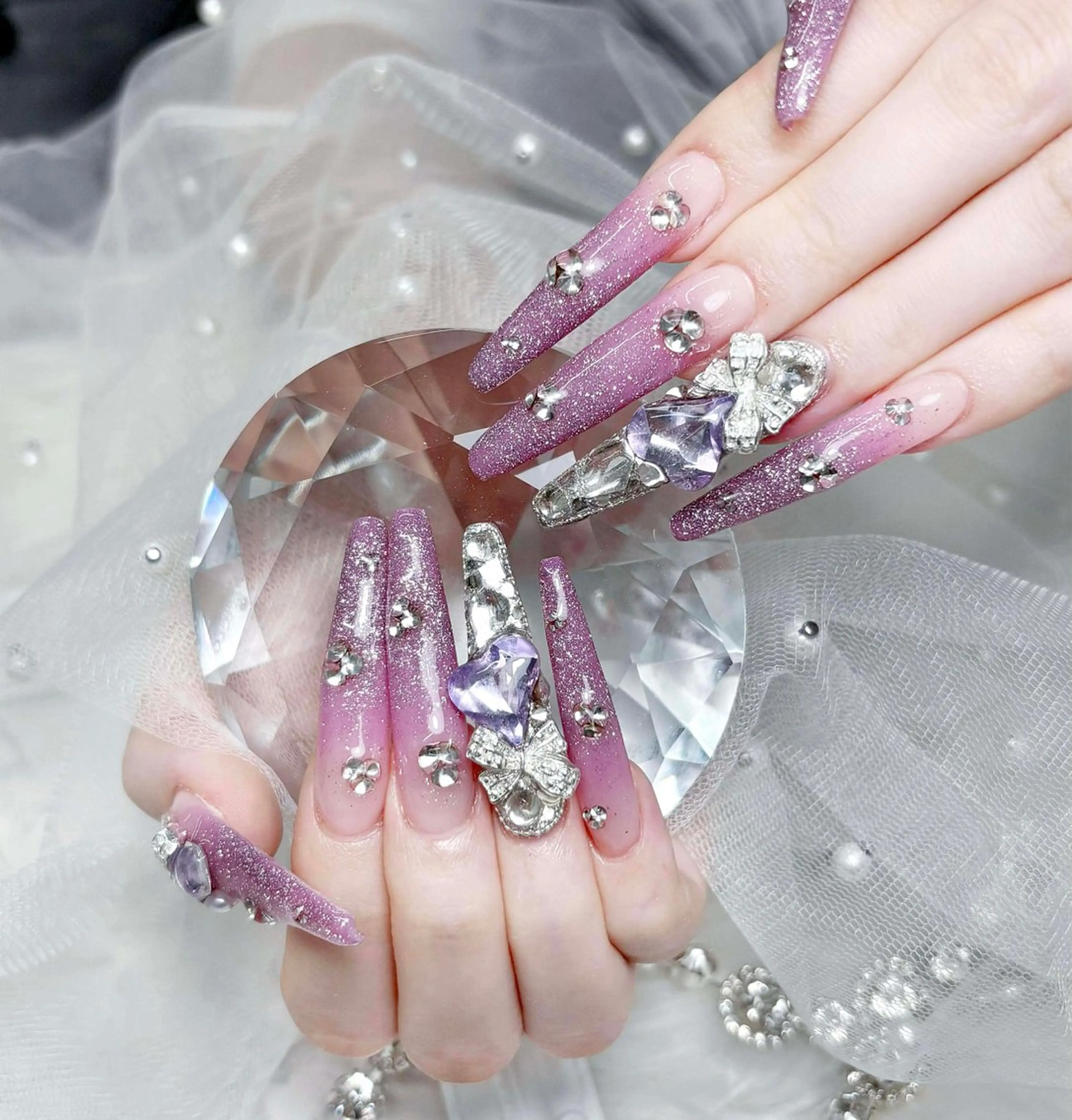 ネイル アートネイル フレンチネイル ジェルネイル グラデーション ニュアンスネイル ハンドネイル ハンドケア Nova Nail Shinsaiのネイルデザイン