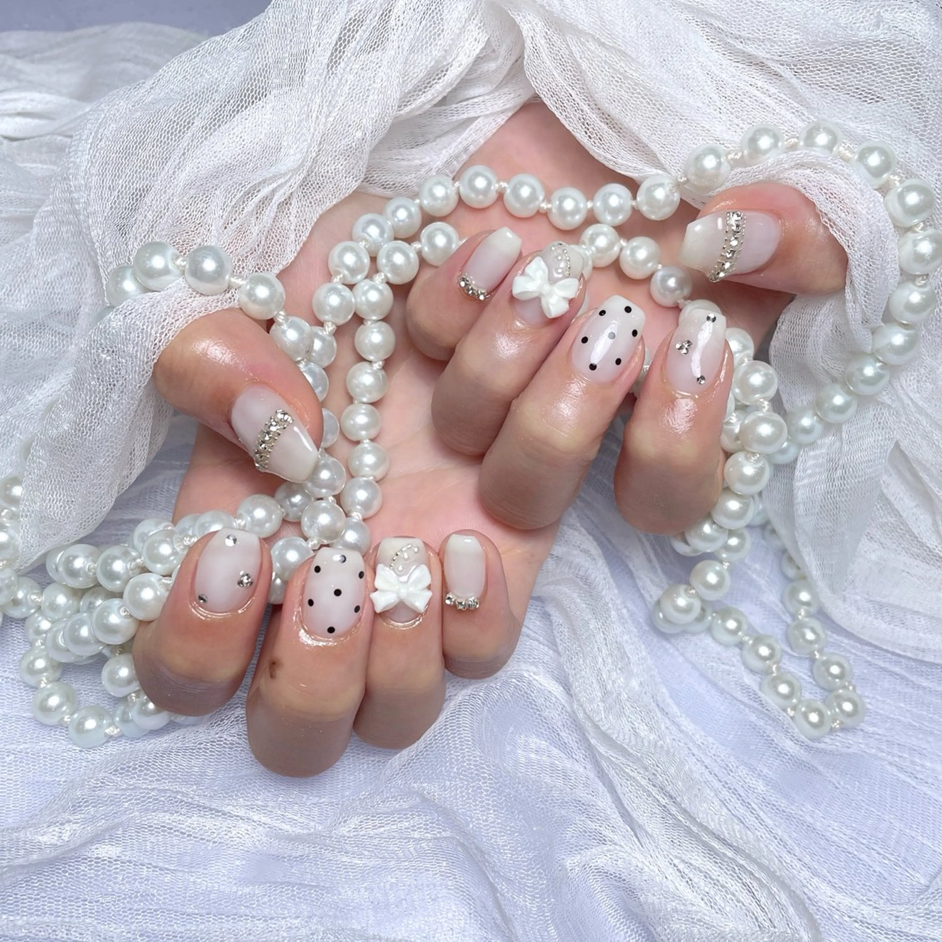 [HANDオフなし]90分パーツ付け放題(ワンカラーorラメグラ)¥9000→7000の写真