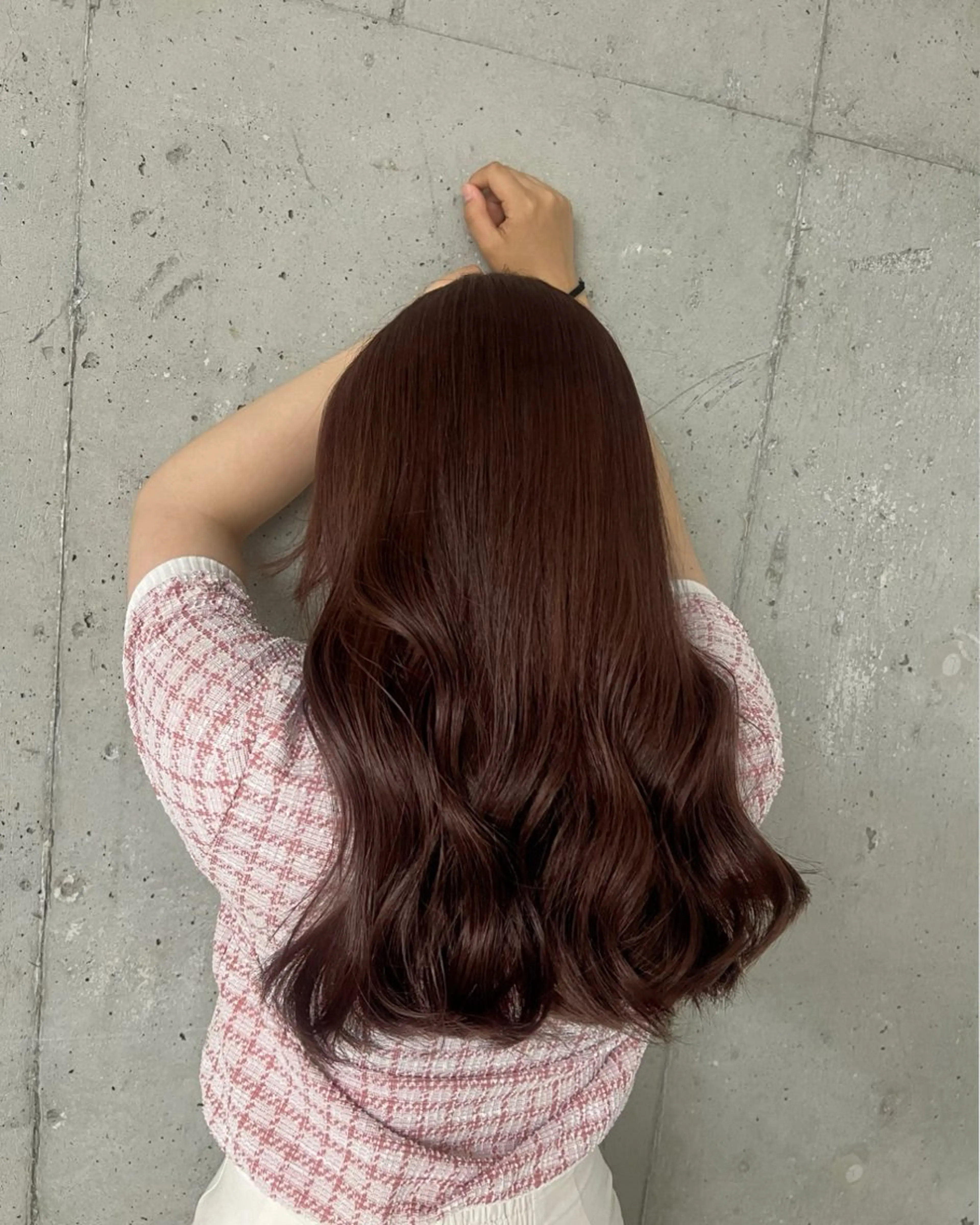 ロング カラー ブリーチ 透明感カラー ダブルカラー 似合わせカット 頓所 大昂のヘアスタイル