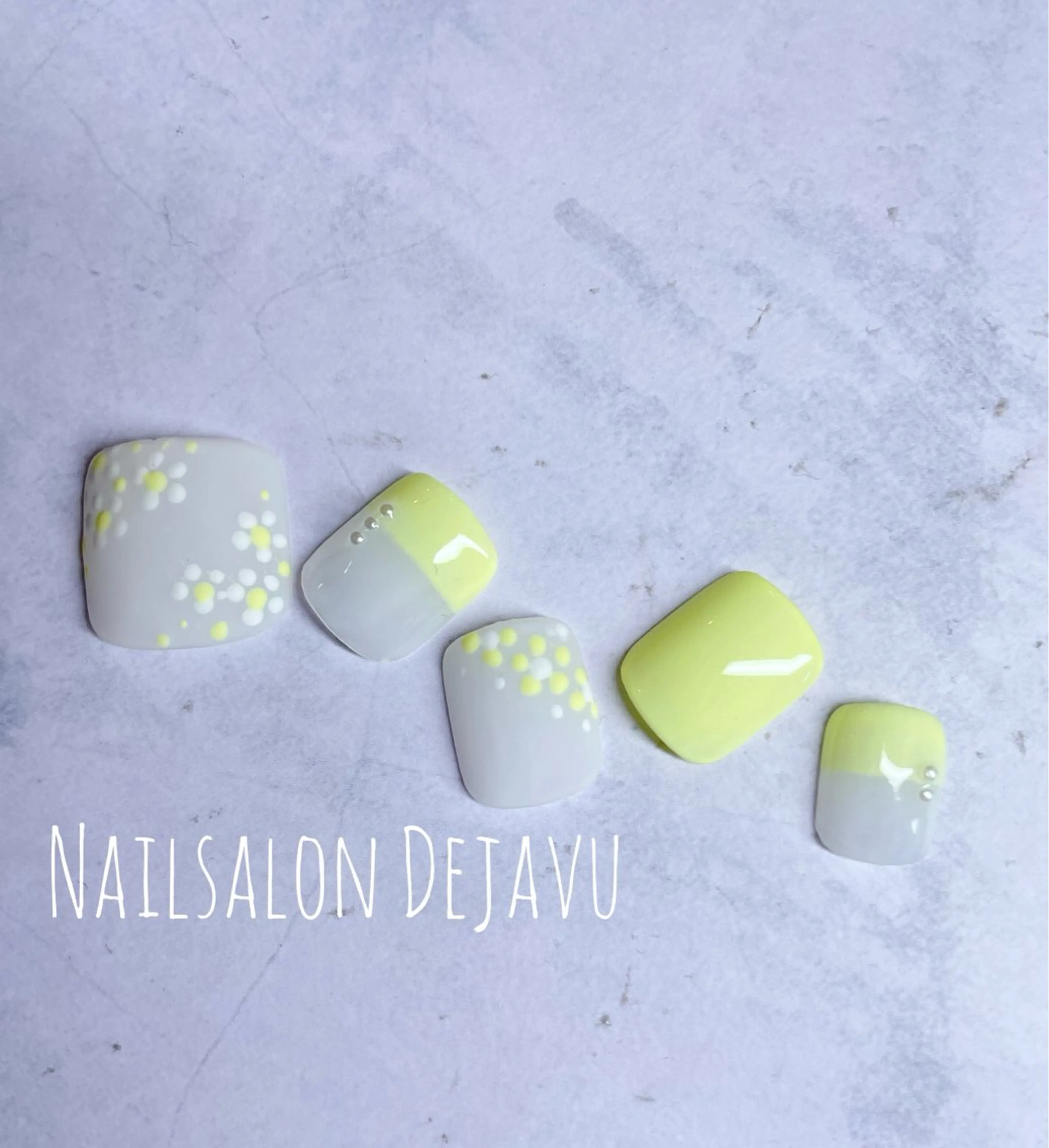 ネイル フットネイル フットネイル Dejavu所属・Nail salon Dejavu 🌿のネイルデザイン