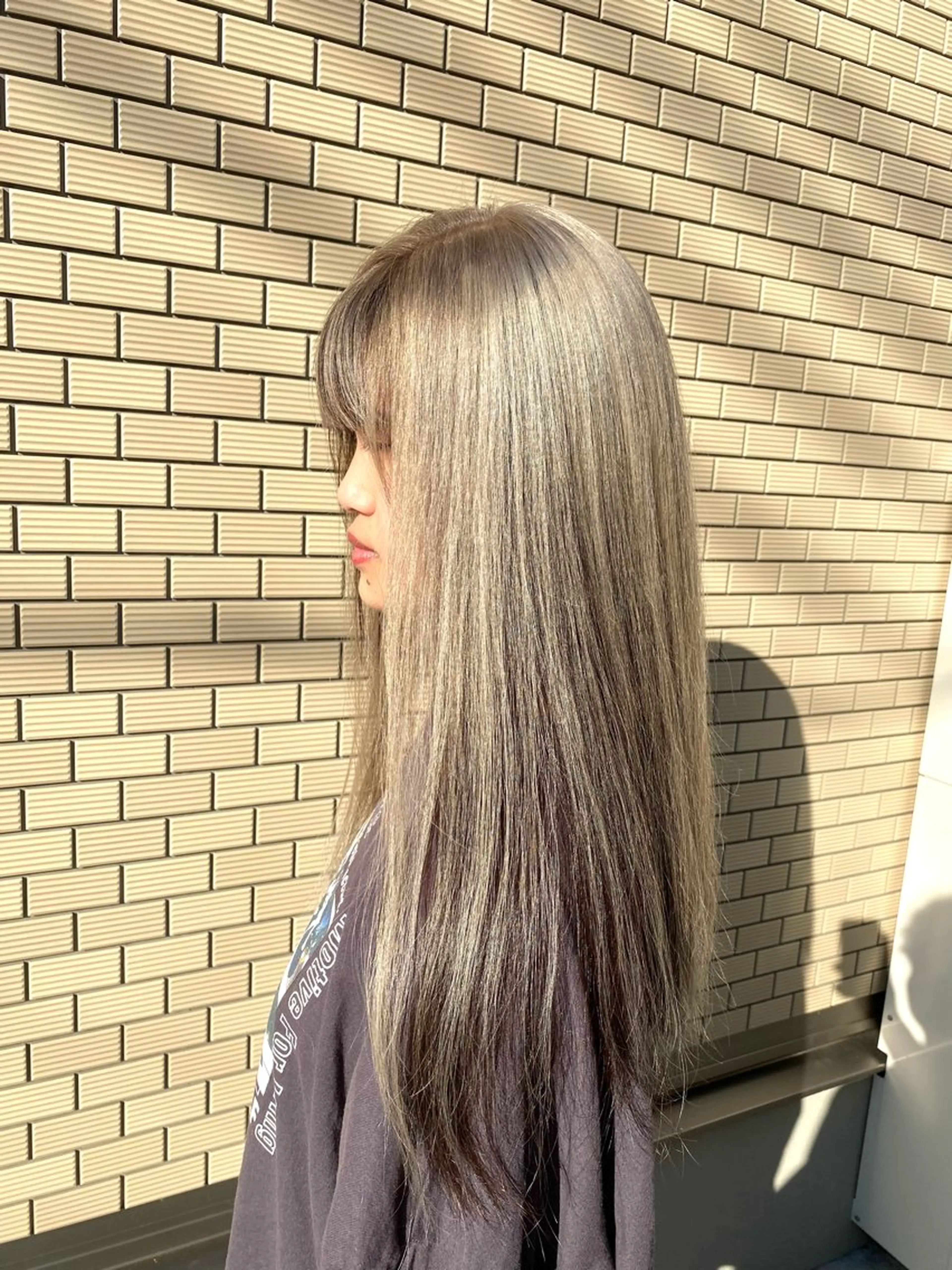 ロング カラー パーマ ヘアアレンジ メンズ キッズ HairSignature所属・ブリーチ指名神戸 No.1美容師RENのヘアスタイル