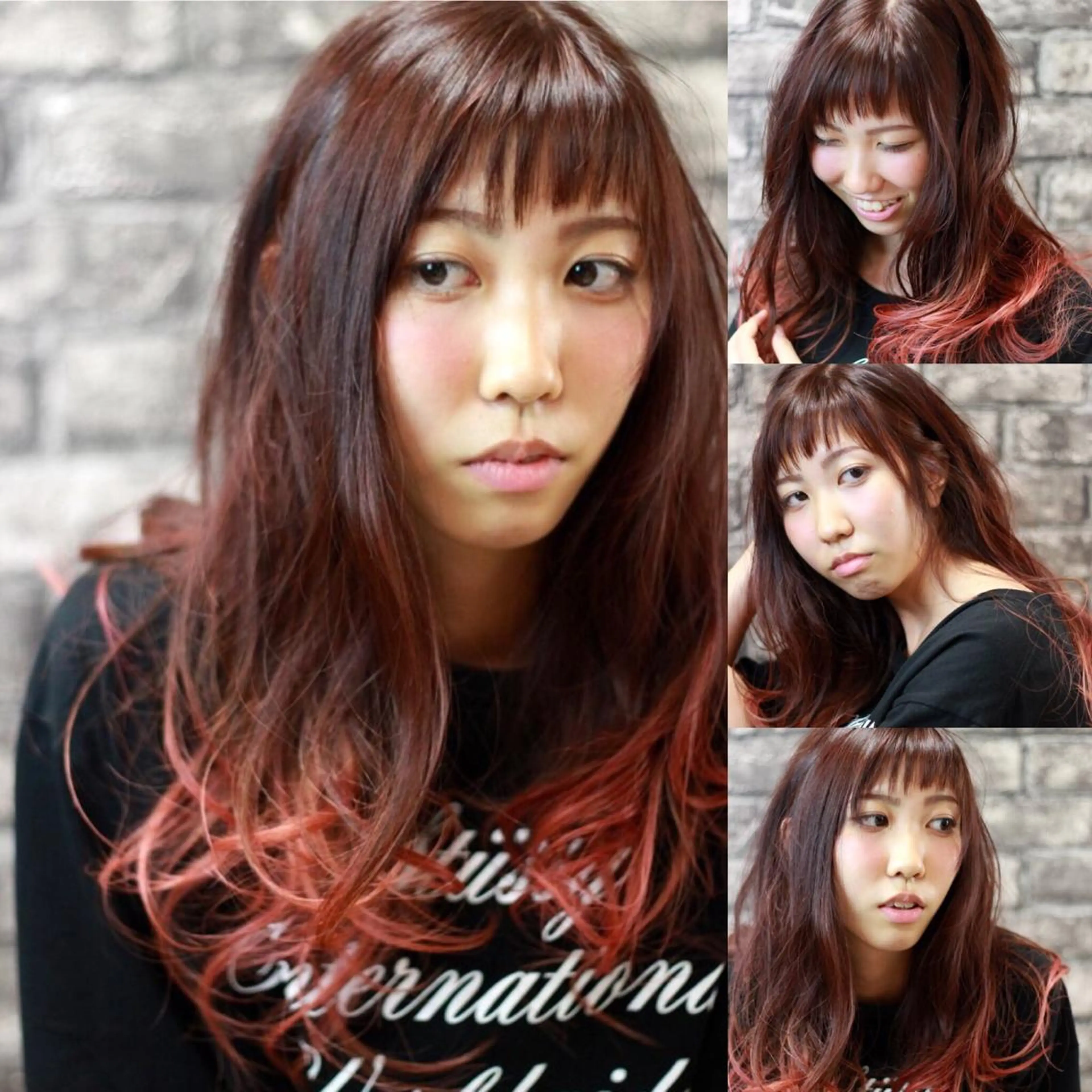 ロング カラー パーマ 柴田 陽平のヘアスタイル