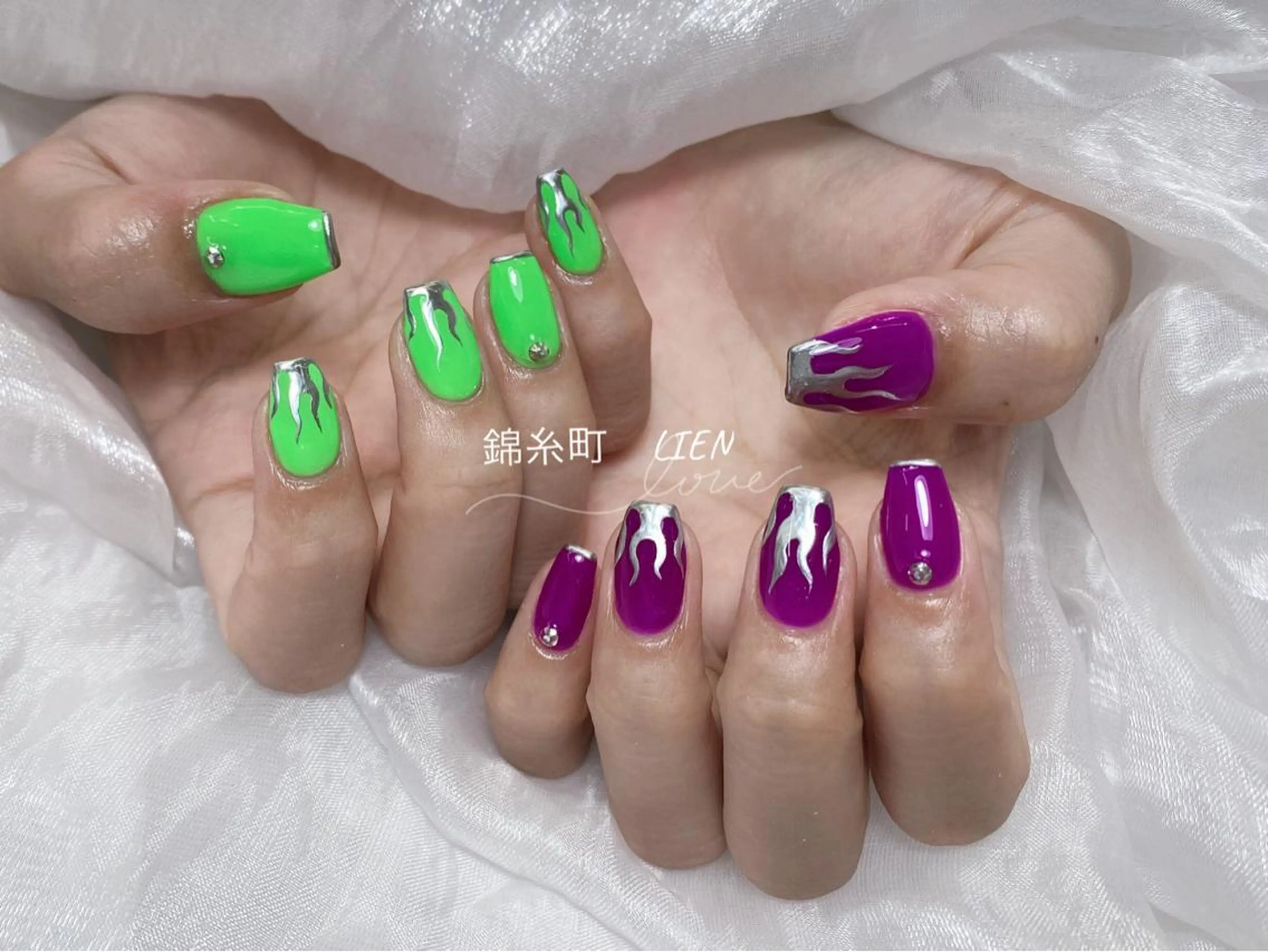 ネイル Lien_リエン ゆみのネイルデザイン