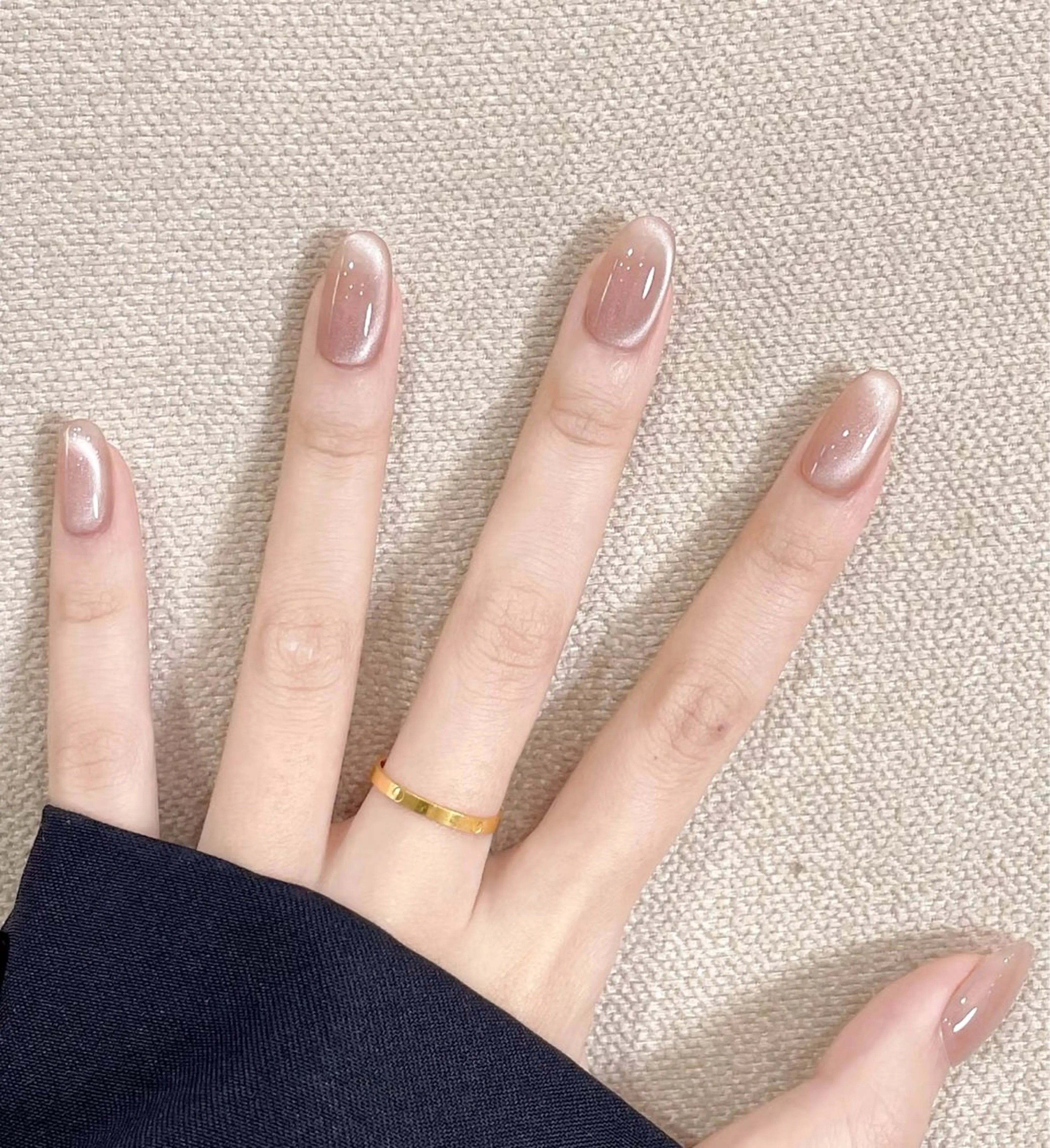 ネイル マグネットネイル マグネットワンカラー ワンカラーネイル Y3 Nail Salon所属・Y3 NailSalonのネイルデザイン