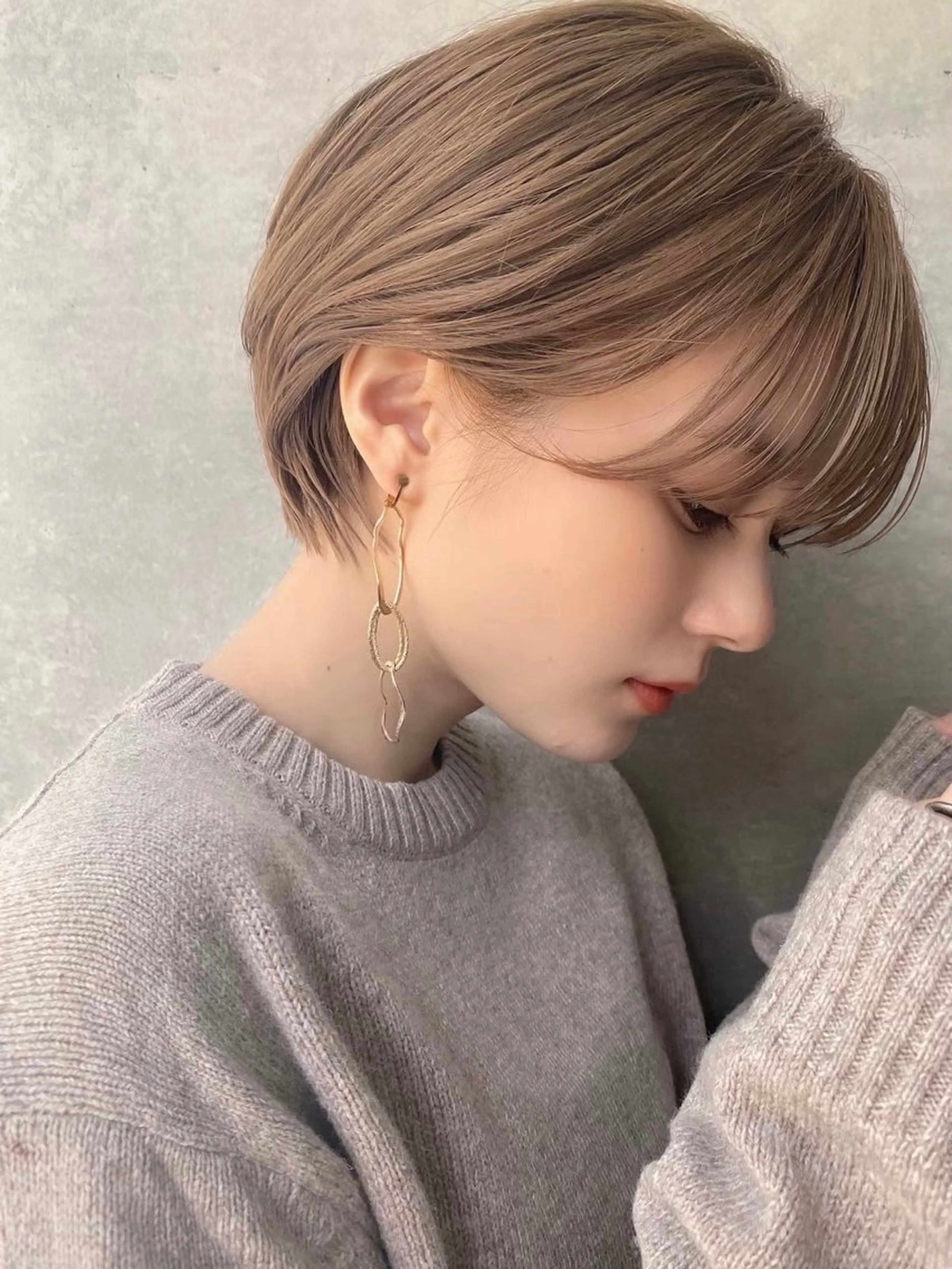 ショート 似合わせカット 根来悠斗のヘアスタイル