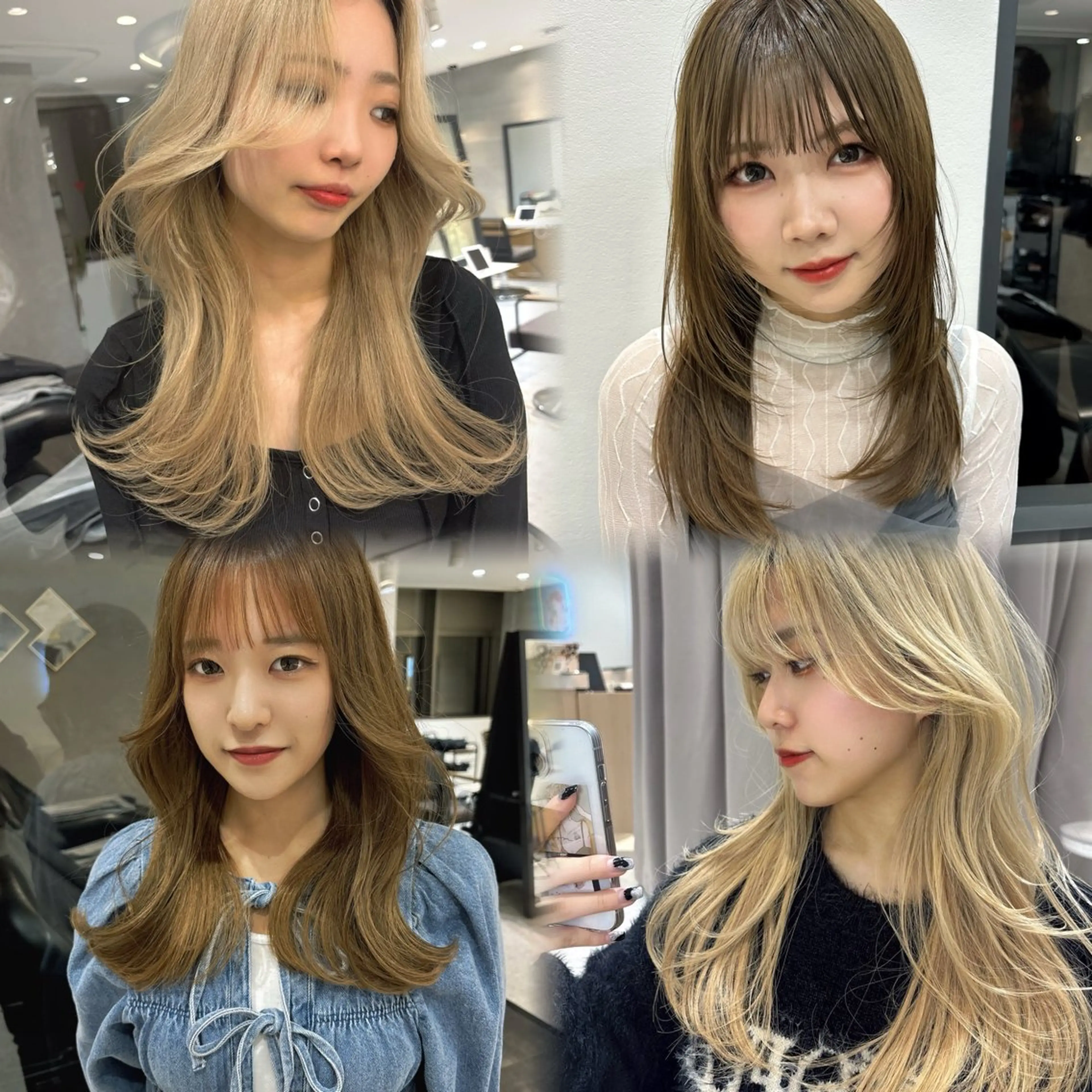 ロング MOMOHA/ 🍑レイヤーカットのヘアスタイル