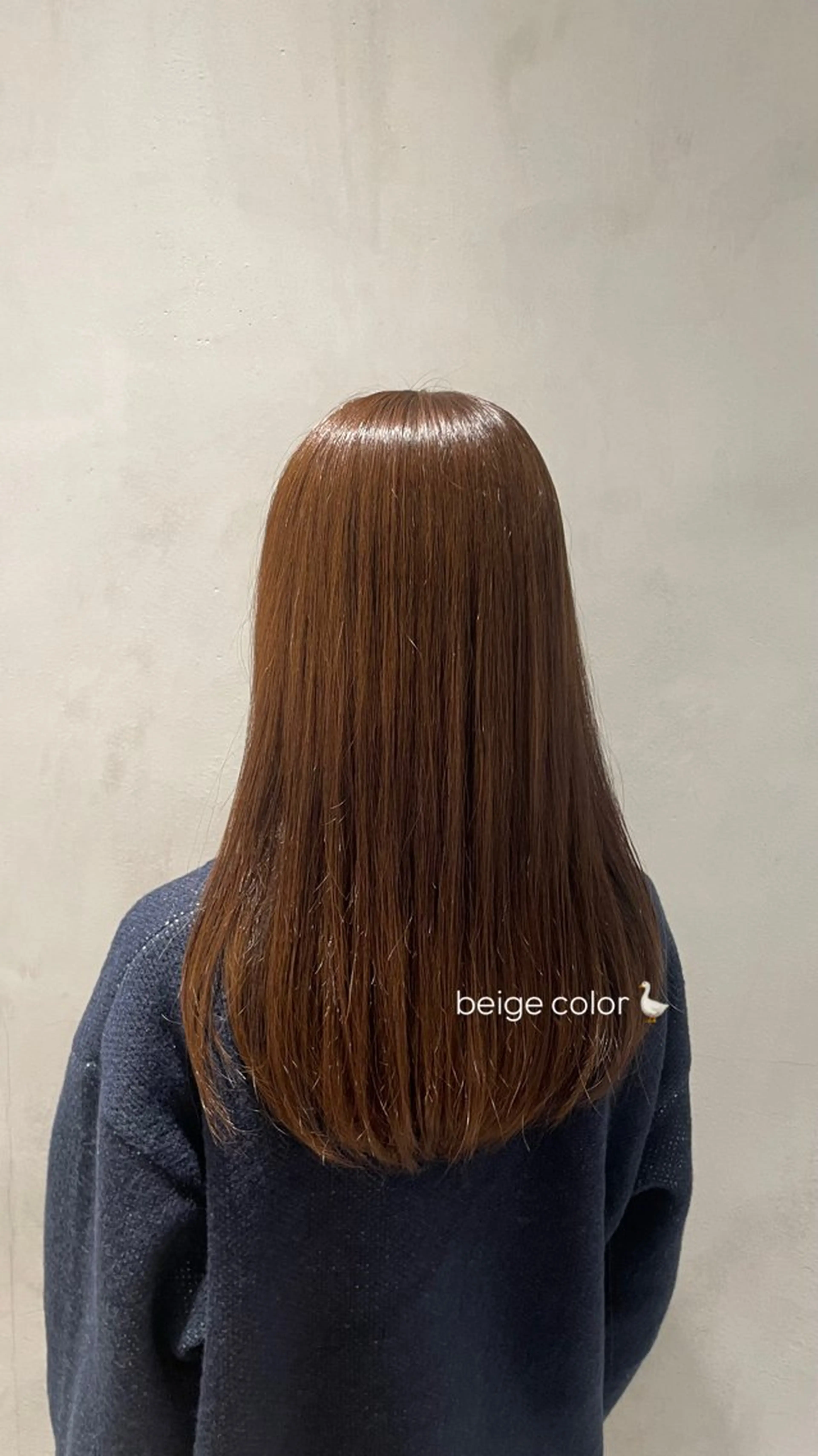 ロング カラー ブリーチ ブリーチなしカラー ヘアカラー トリートメント たかはし ゆうなのヘアスタイル