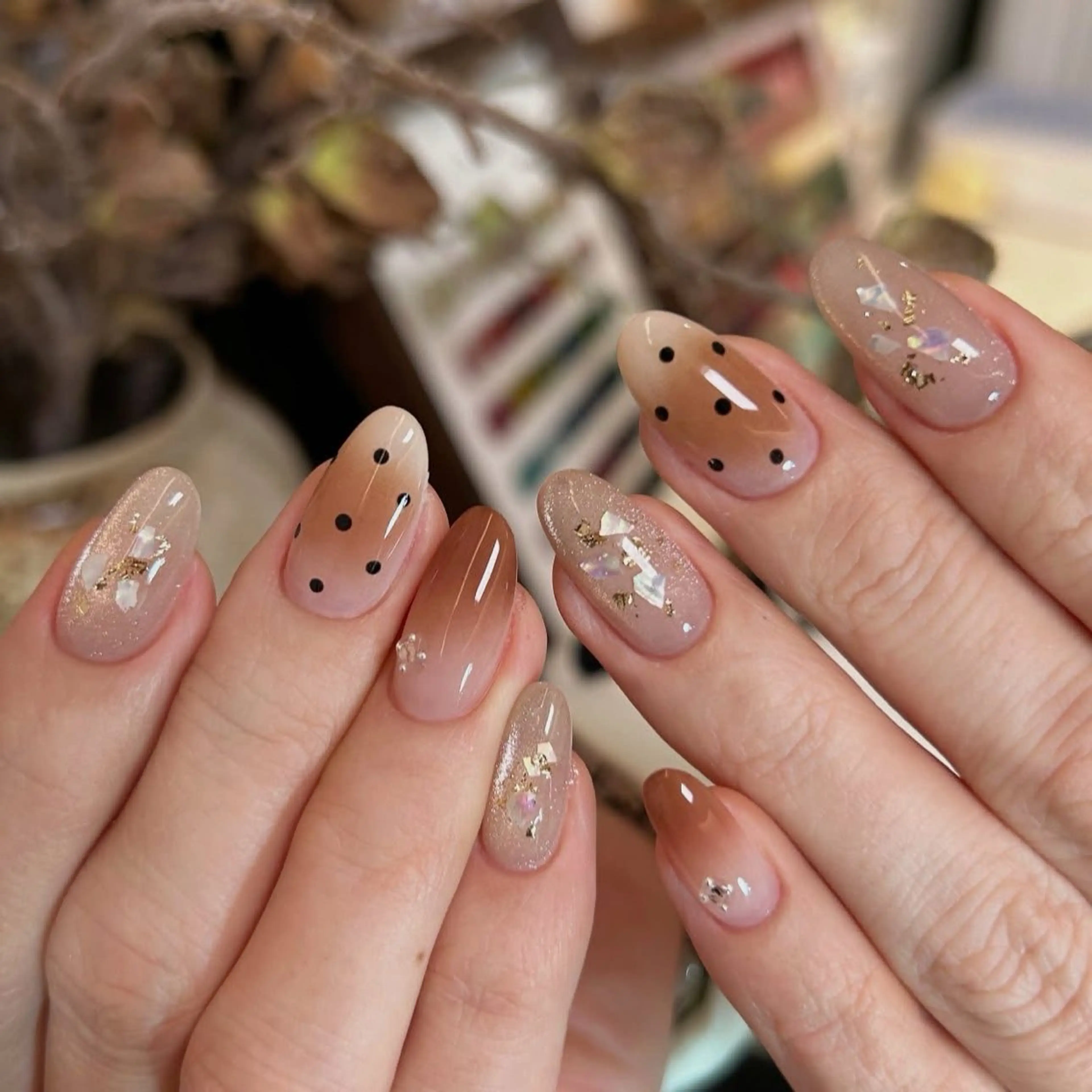 ネイル 韓国ネイル ワンホンネイル Kawaii _Nailのネイルデザイン