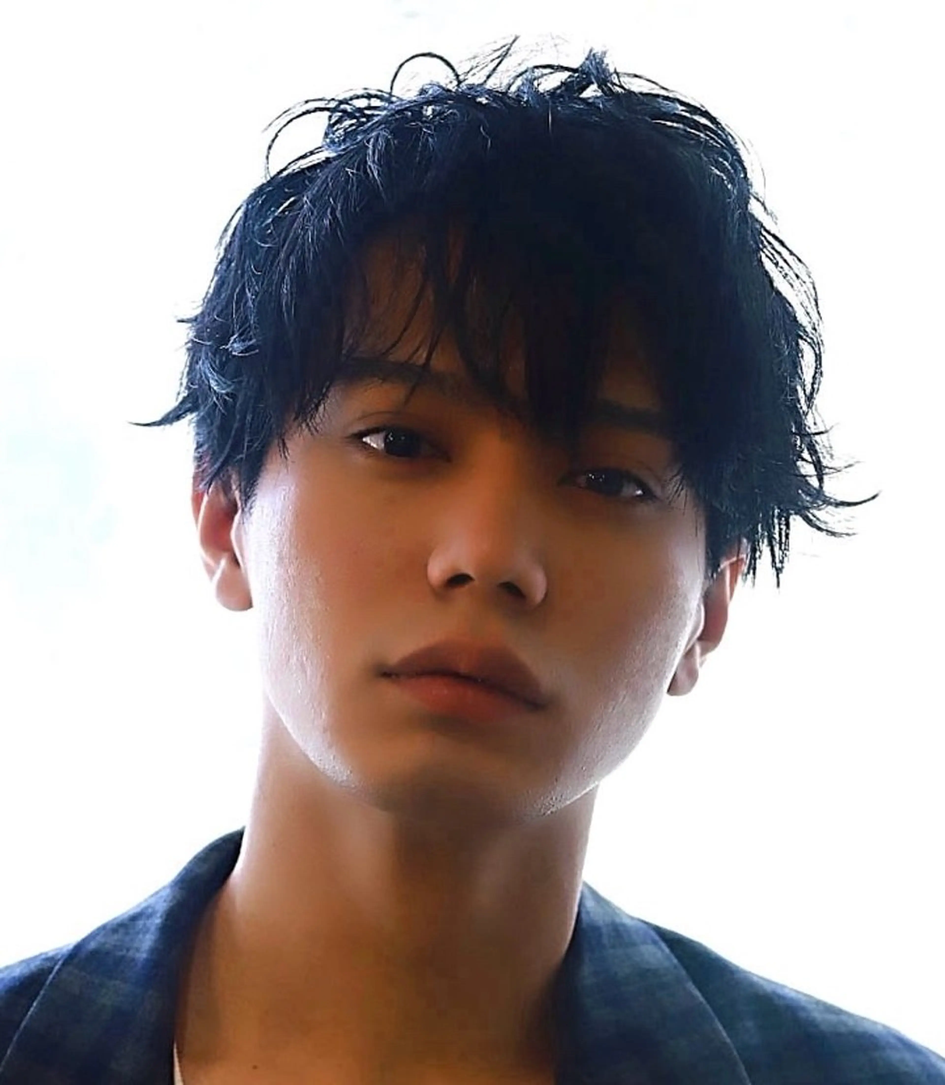 パーマ メンズ うる艶ワンカラー/ 似合わせ　中野拓侍のヘアスタイル