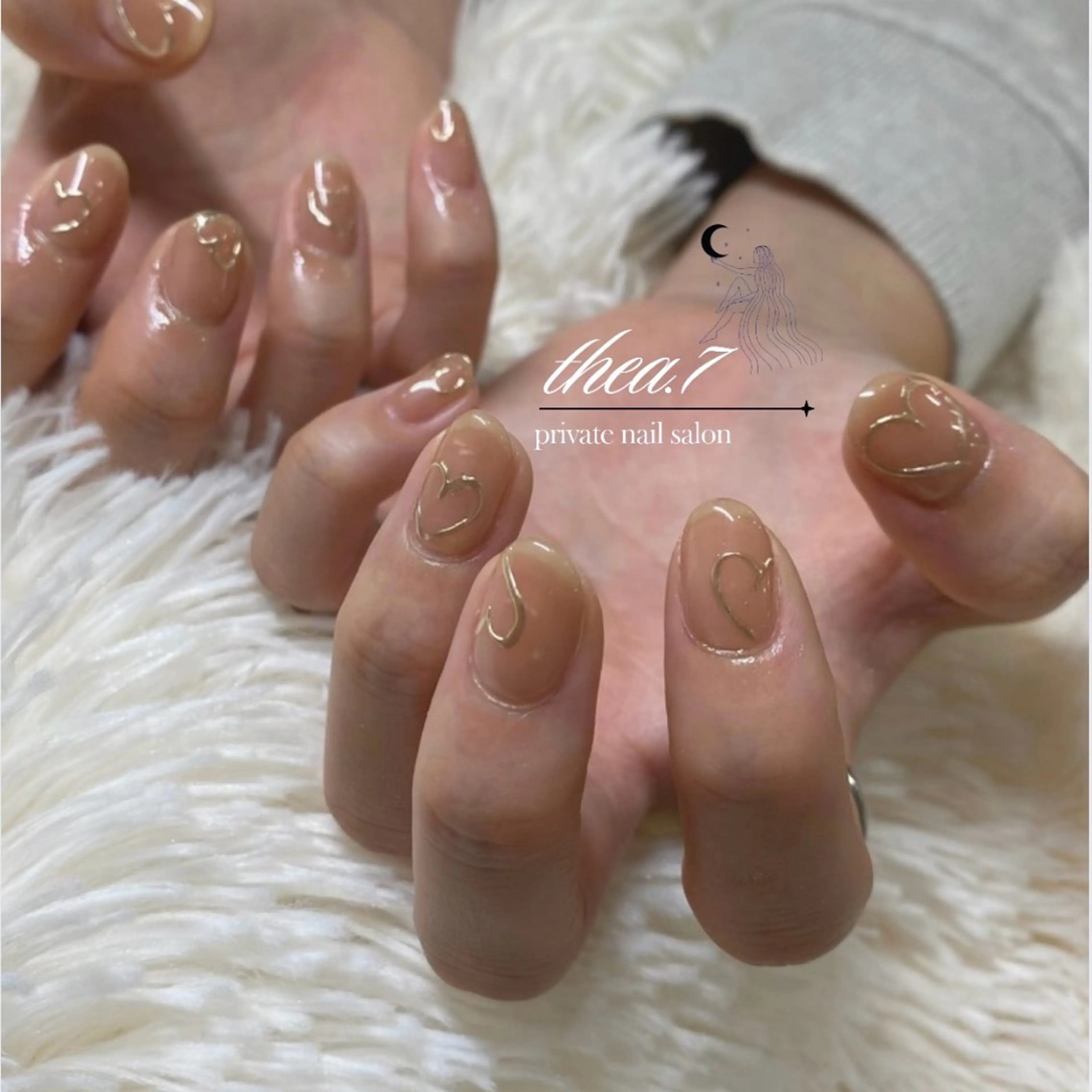 ネイル ミラーネイル ハンドネイル thea.7 【テアナ】のネイルデザイン