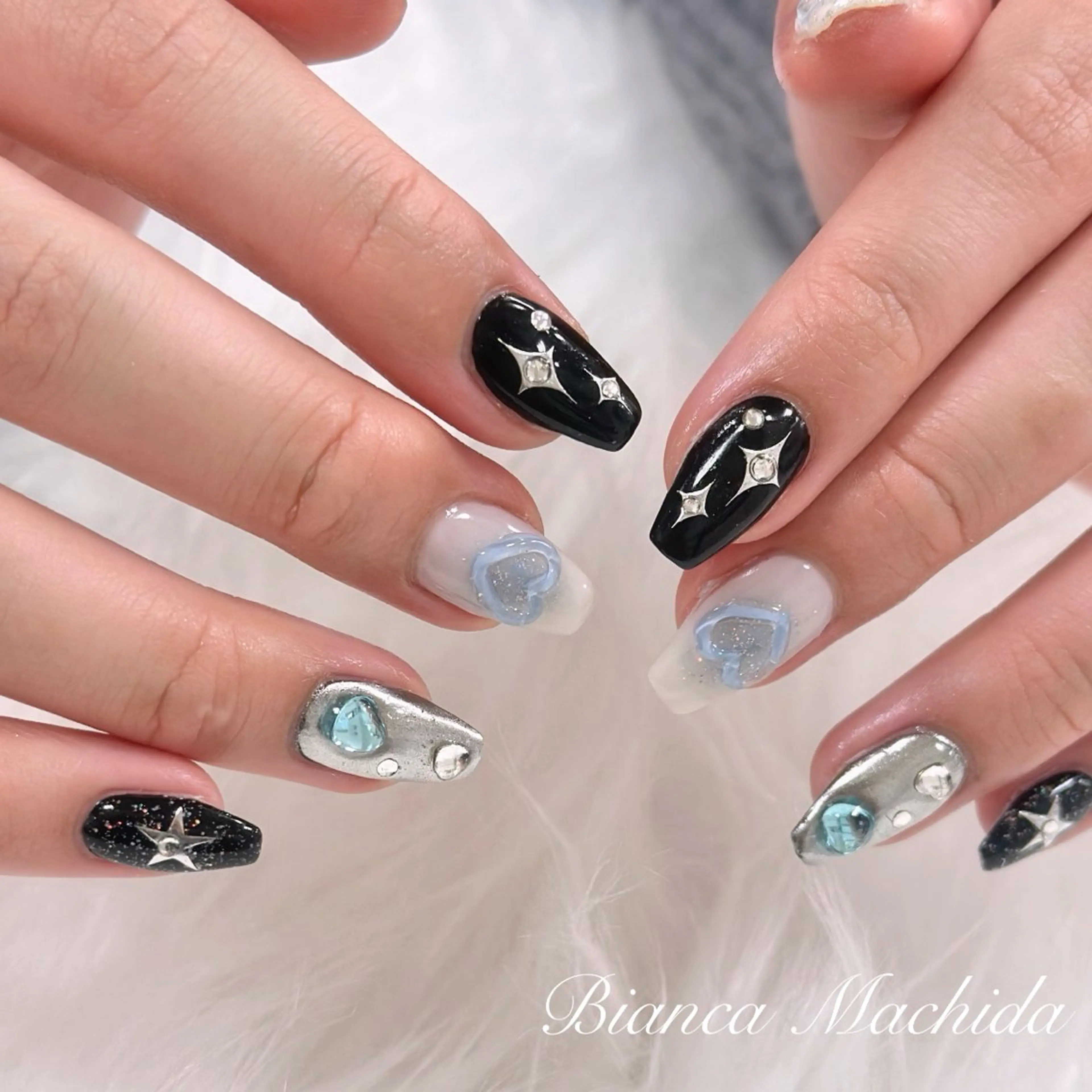 ネイル ハンドネイル Bianca👼🏻 OIKAWAのネイルデザイン