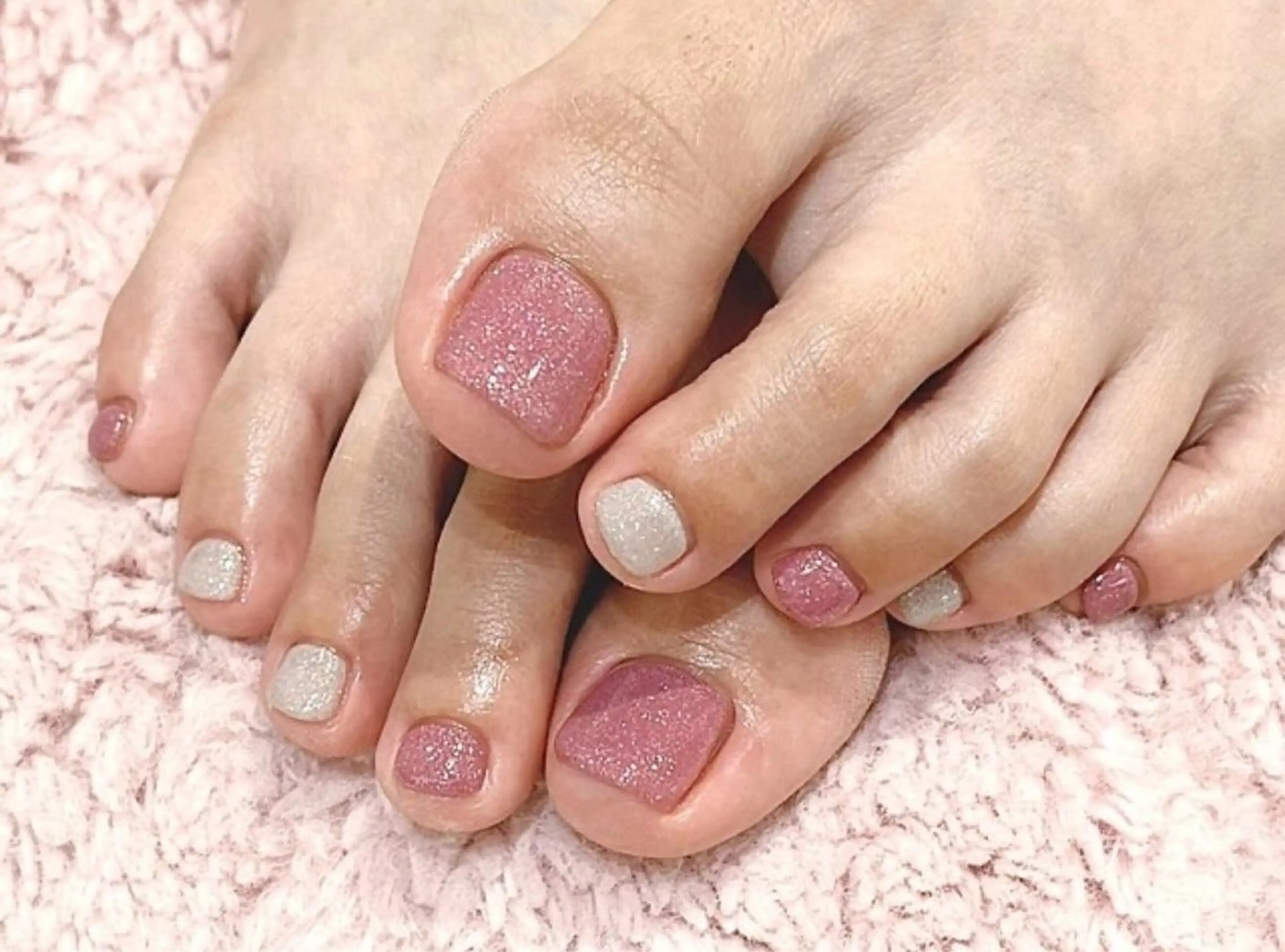 ネイル フットネイル ジェルネイル フットネイル ゆ か_Nails💫のネイルデザイン