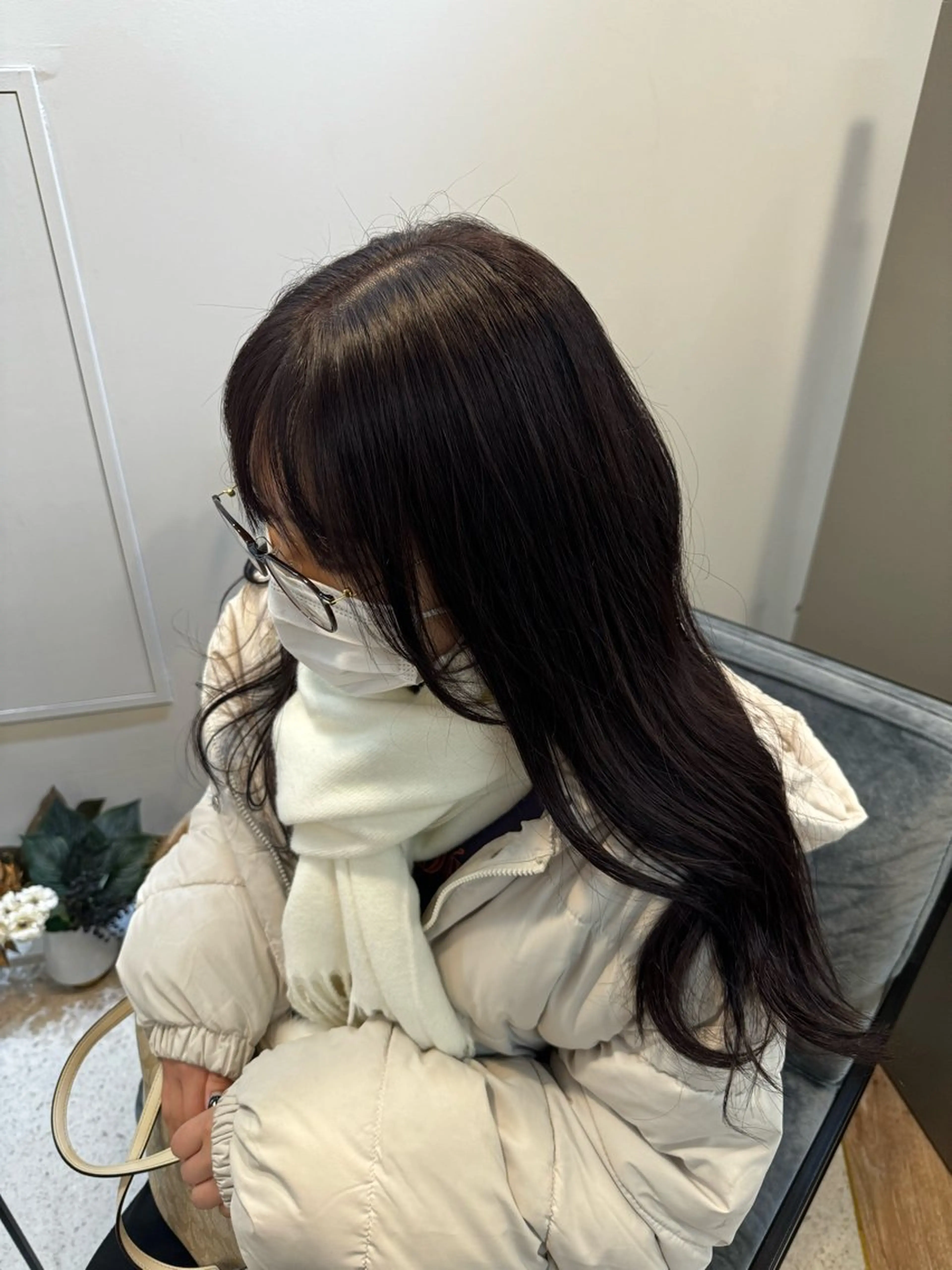 セミロング 箕面/ボブ/ 髪質改善/加藤優眞のヘアスタイル