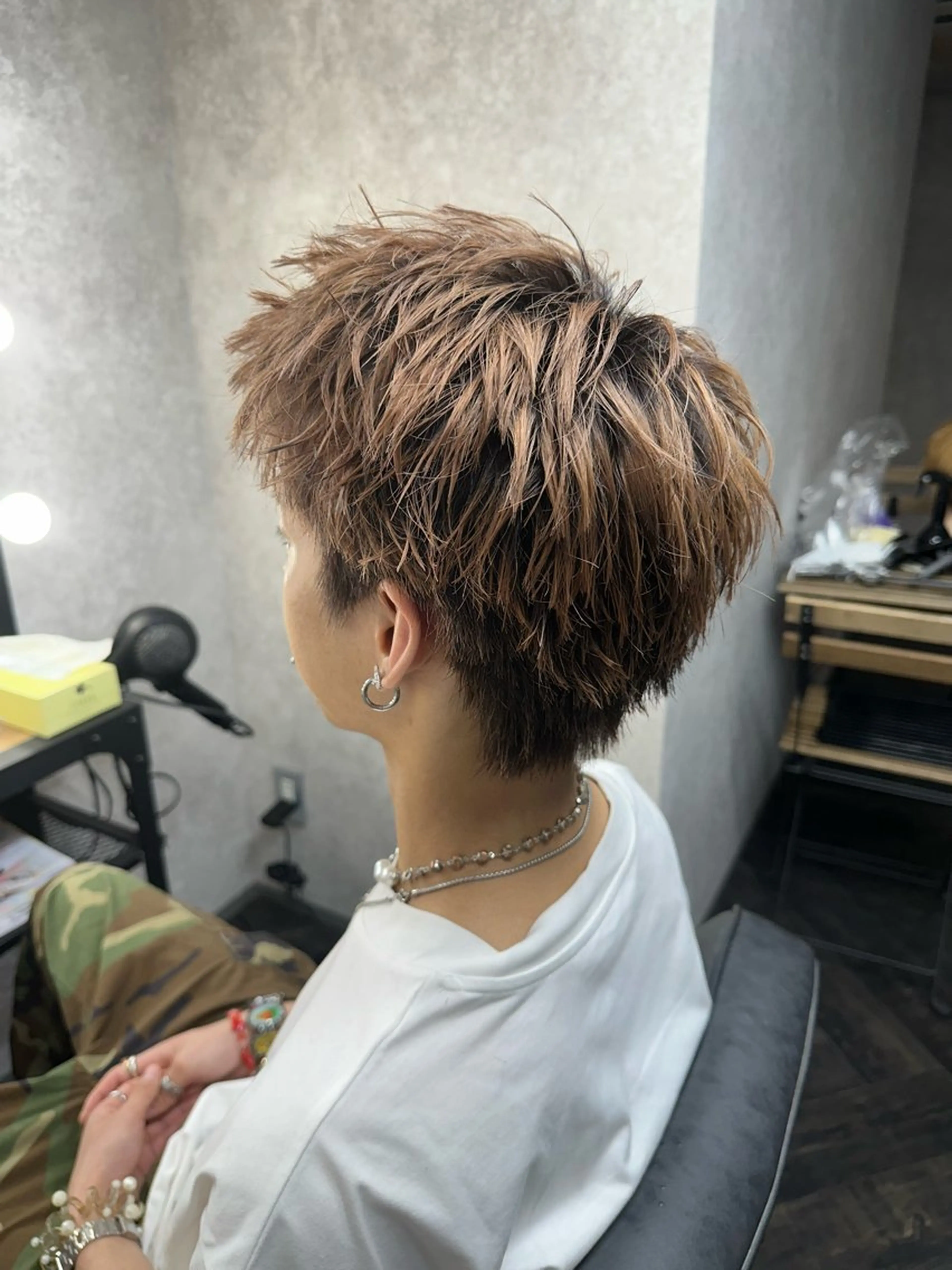 メンズ スパイキーショート 【メンズ専門】中本 翔大のヘアスタイル