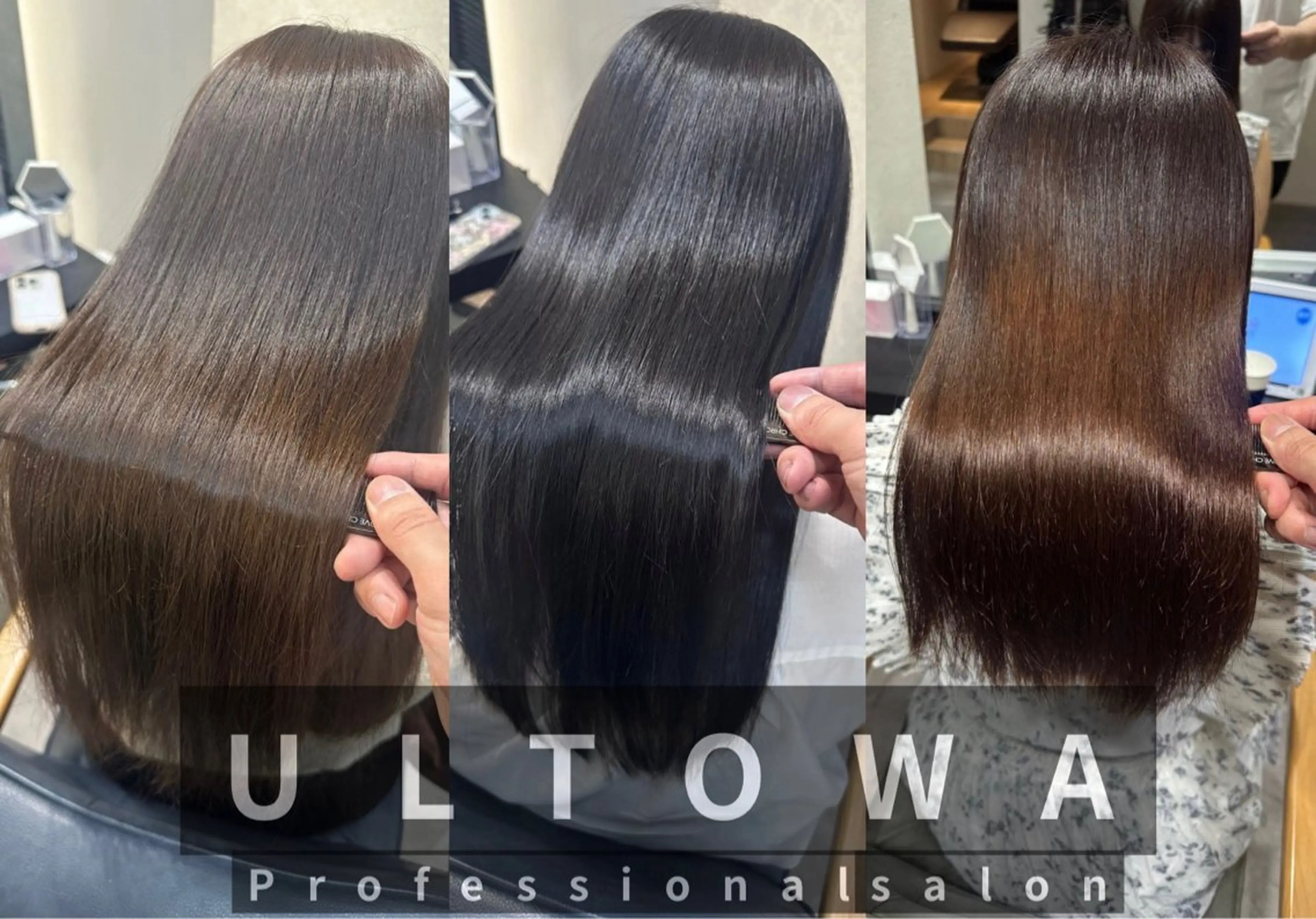 🔶 初回限定!🪞鏡面艶髪🪞透明感カラー体験 🔶 🫧高濃度水素🛁🫧ウルトワ髪質改善TR➕ケアカラー🌟の写真