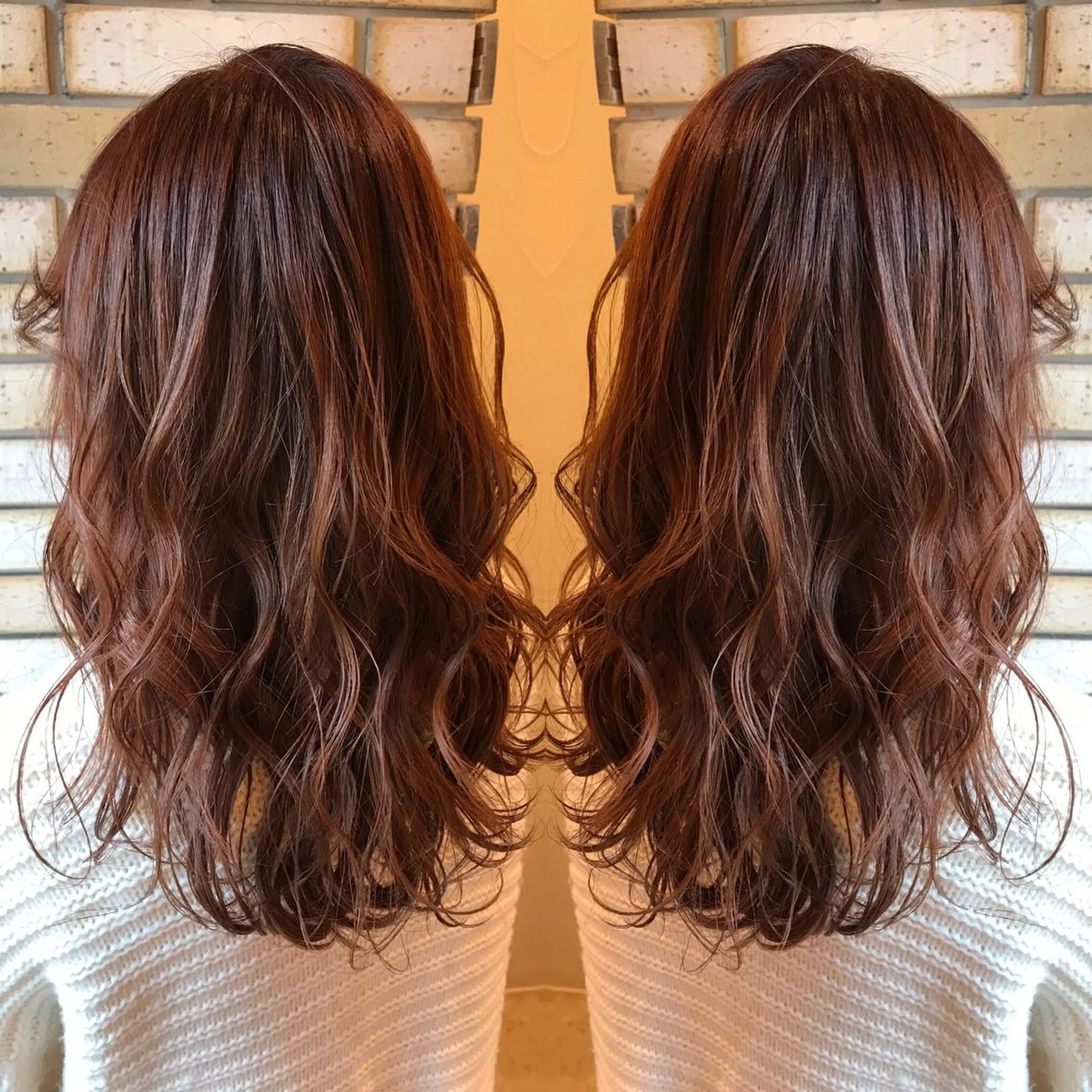 ロング カラー 透明感カラー・ 髪質改善🩵イケダのヘアスタイル