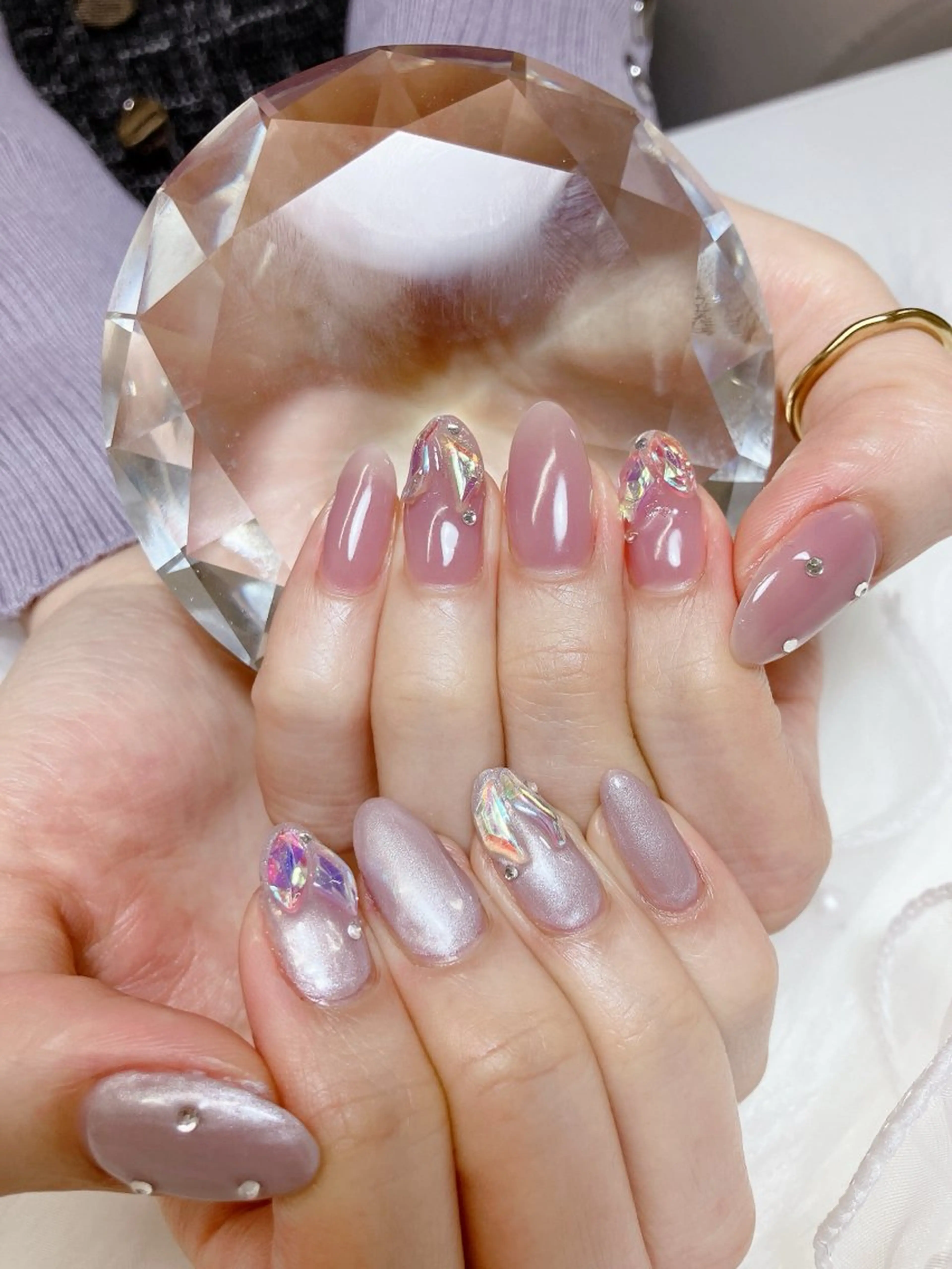 ネイル ハンドネイル 綱島 佳恵のネイルデザイン