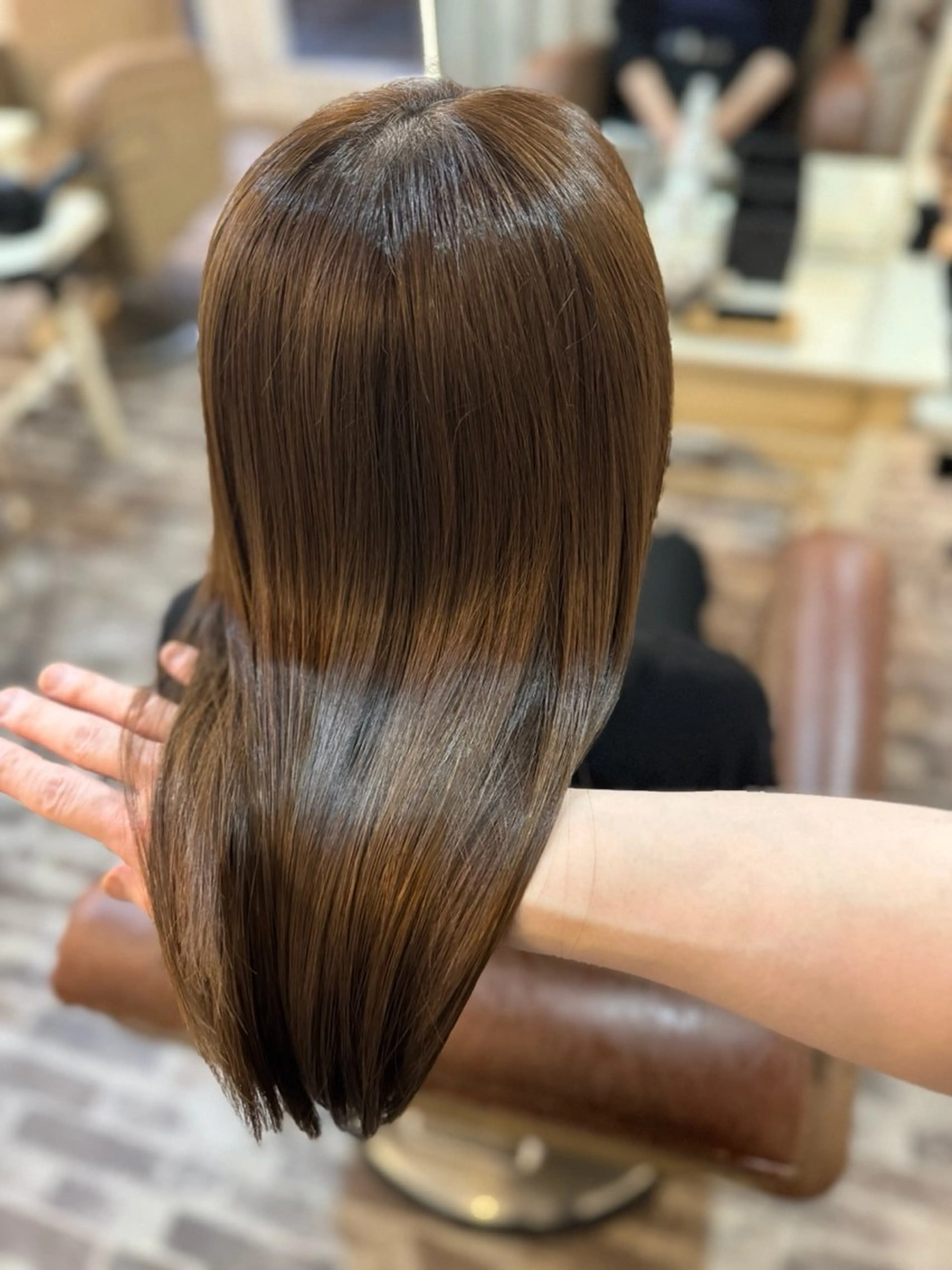 ロング 柏木 輝仁のヘアスタイル