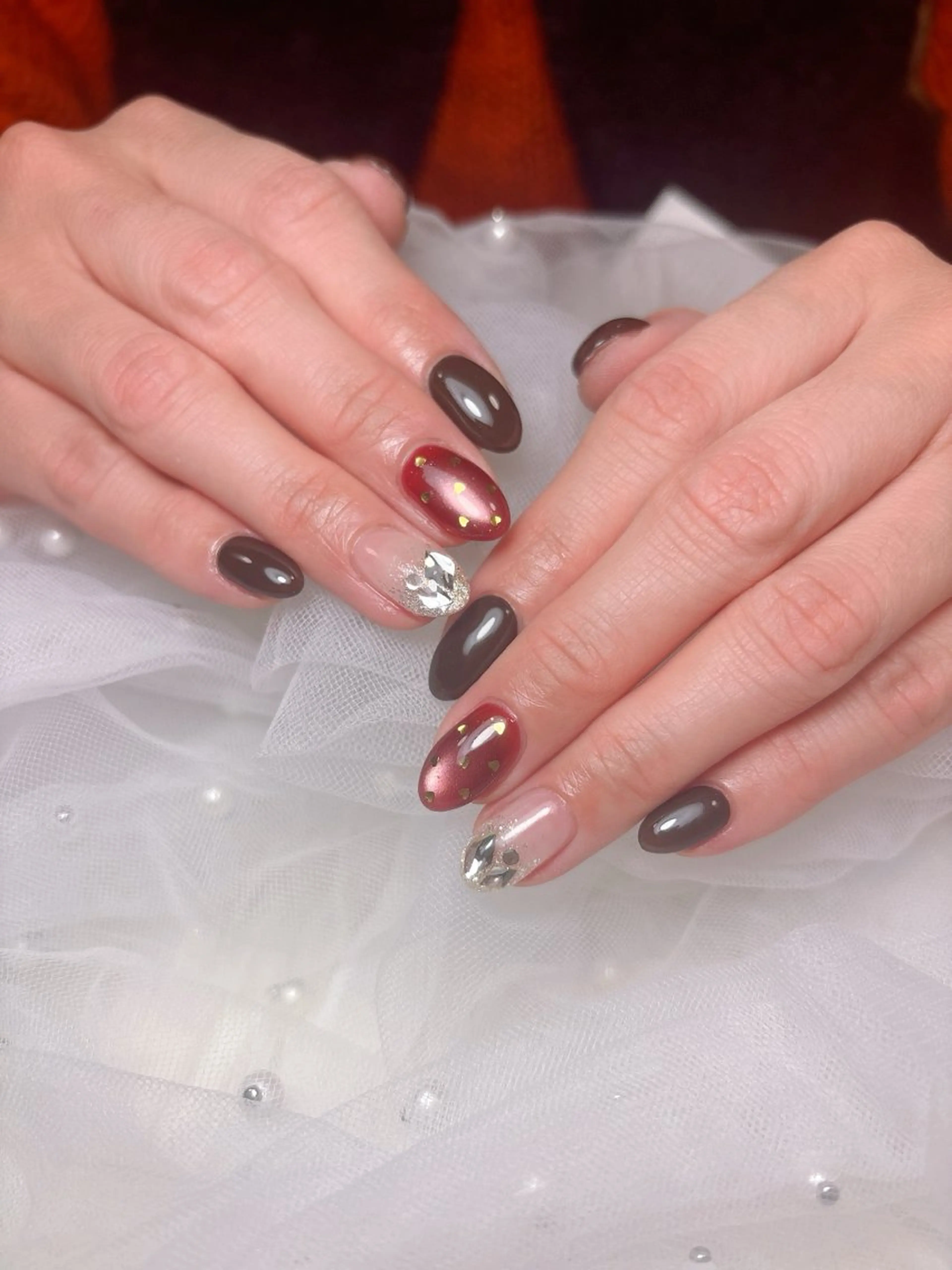 ミディアム ハンドネイル Nail Salon Rinosh所属・Rinosh Haruのネイルデザイン