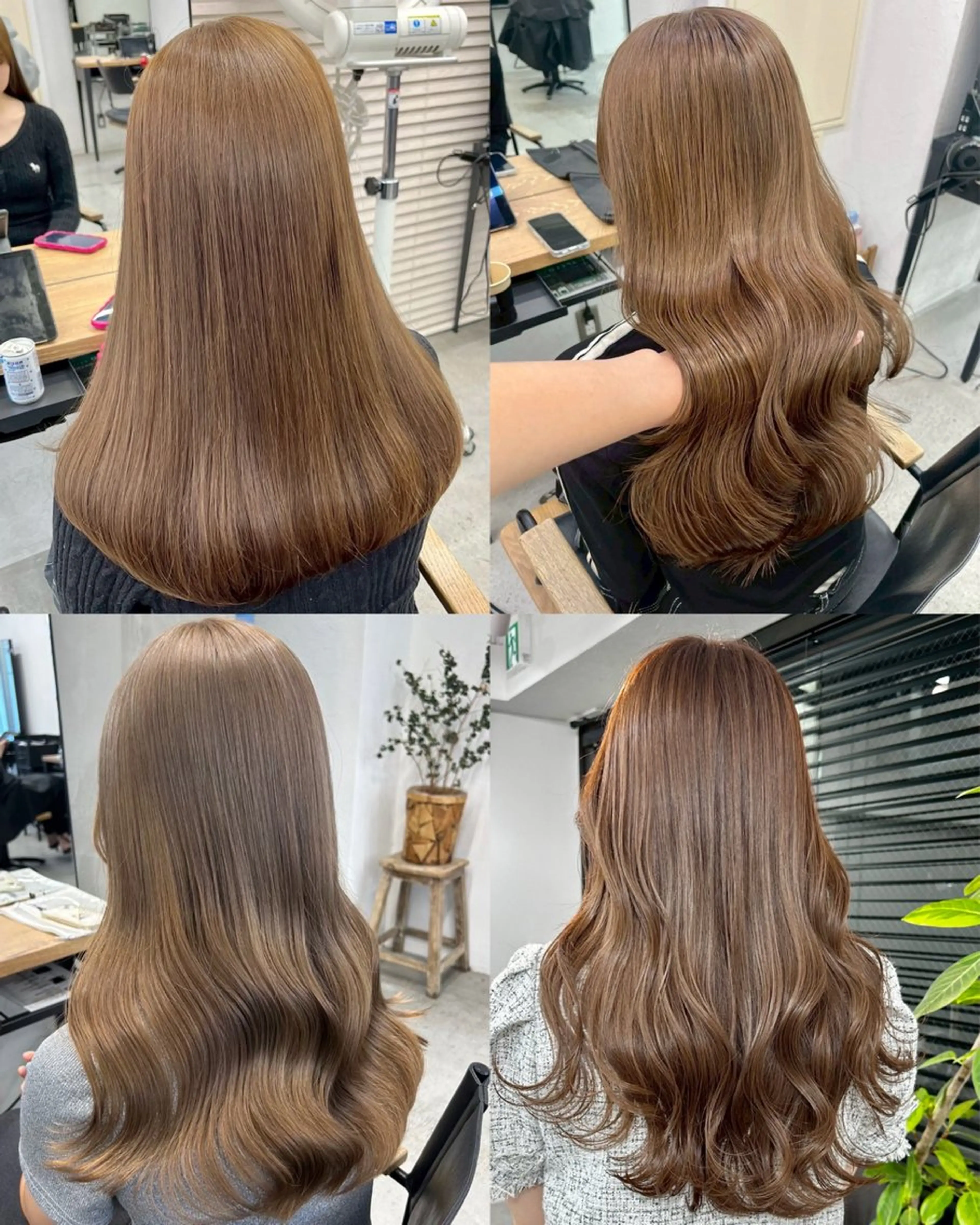 【✨ブリーチなし✨】カット+ブリーチなしダブルカラー+トリートメントの写真