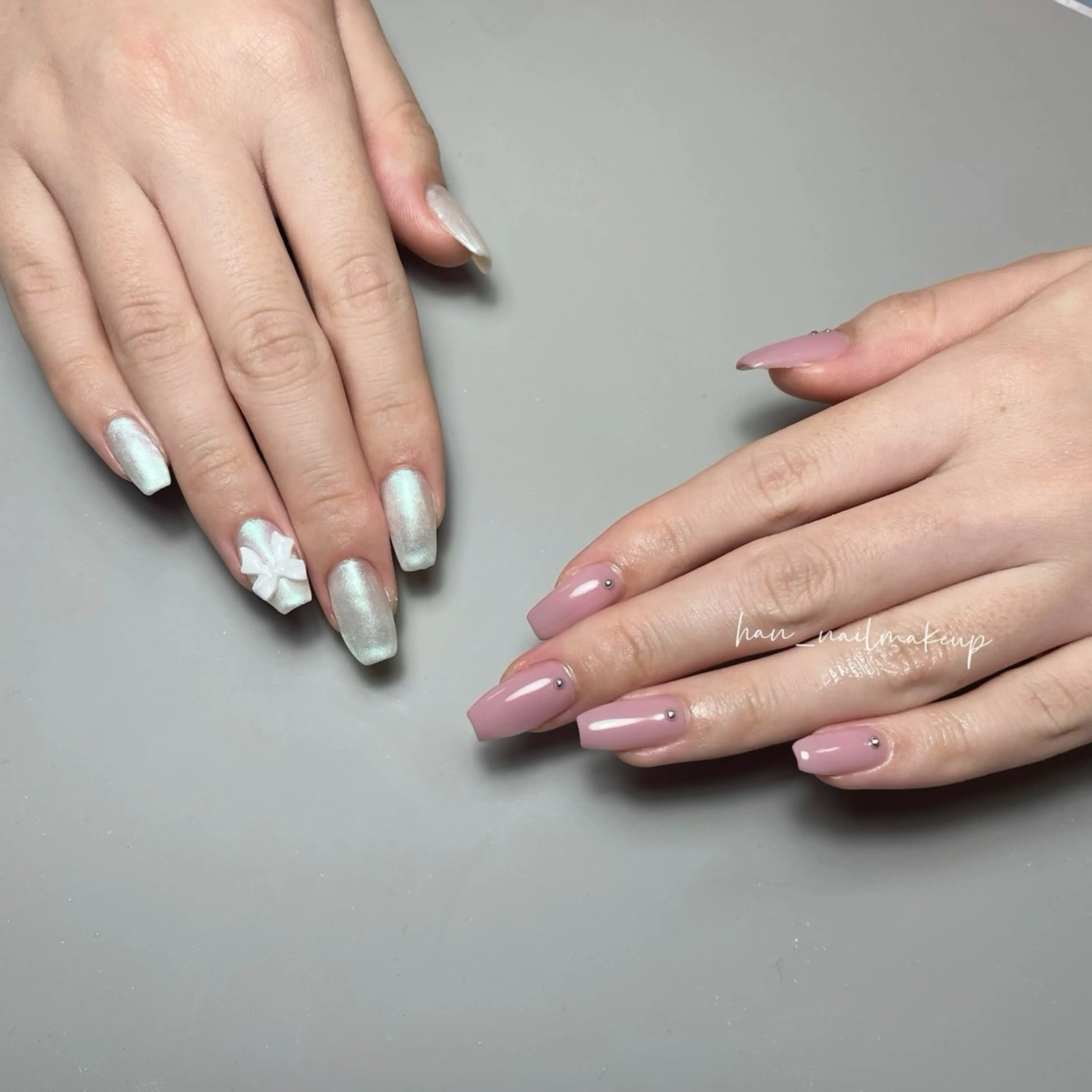 ネイル ハンドネイル Han Nail 【y&m】のネイルデザイン