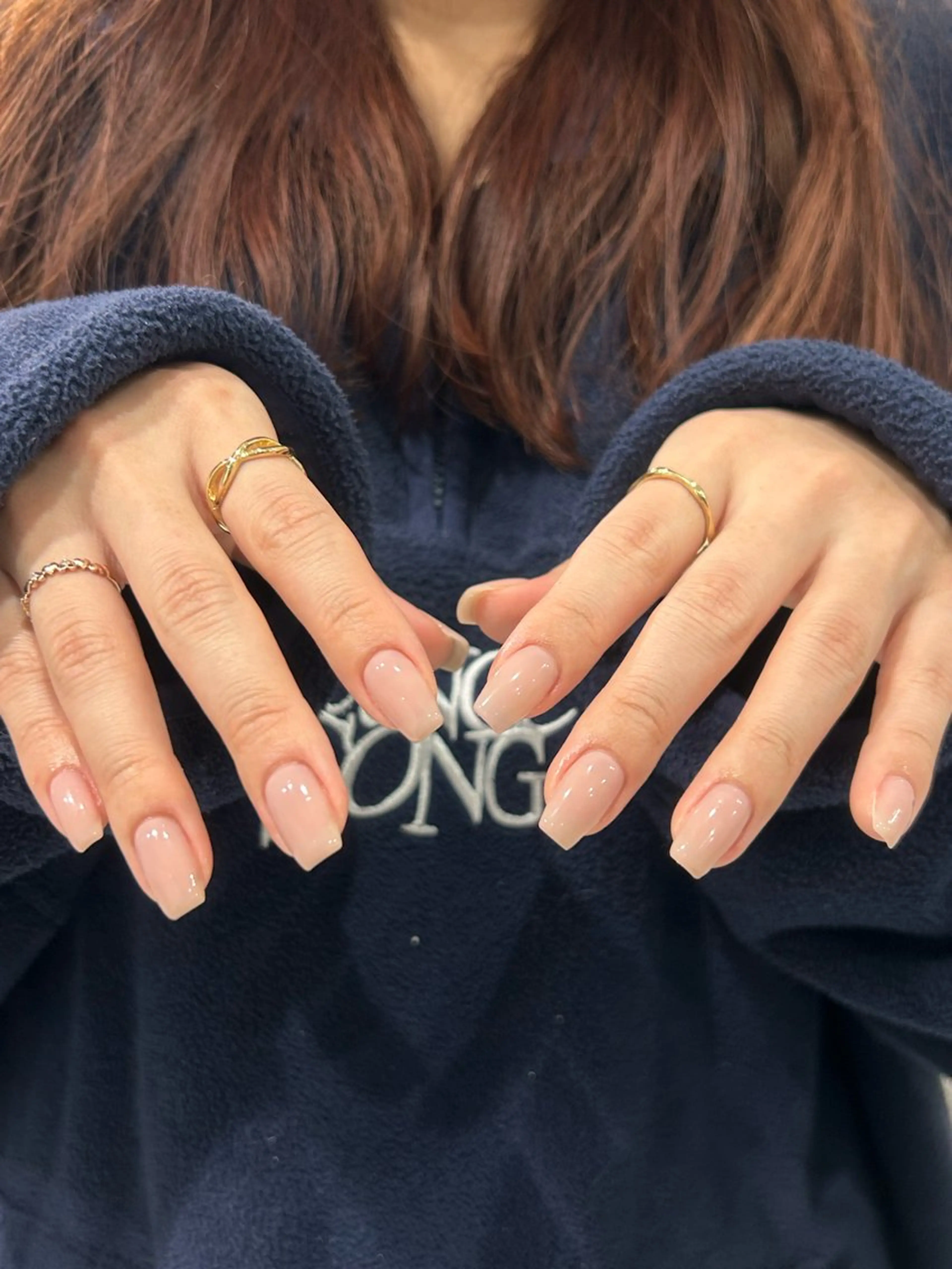 ネイル ワンカラーネイル シンプルネイル ハンドネイル RYO ／Amourのネイルデザイン