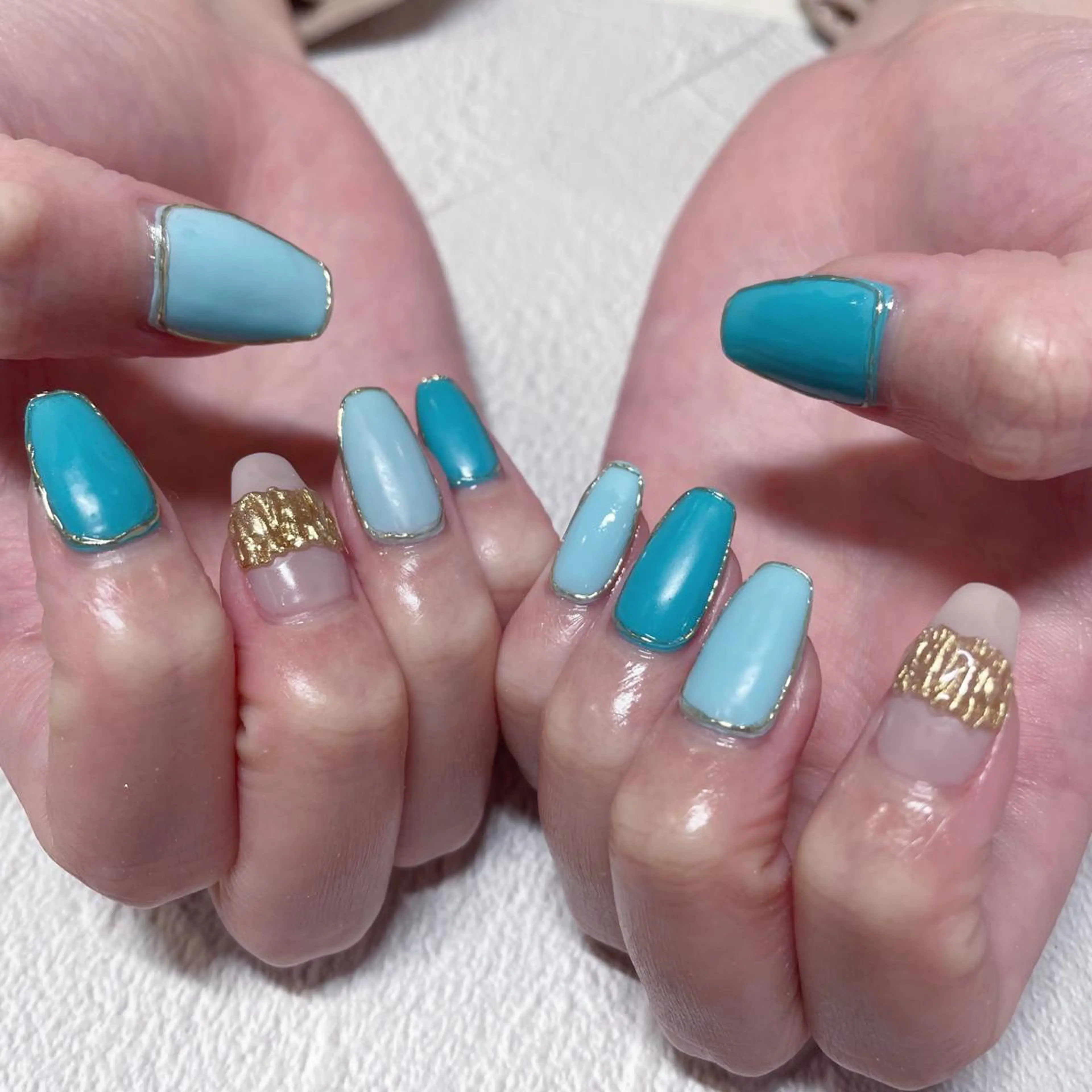 ネイル 長瀬 瑠霞のネイルデザイン