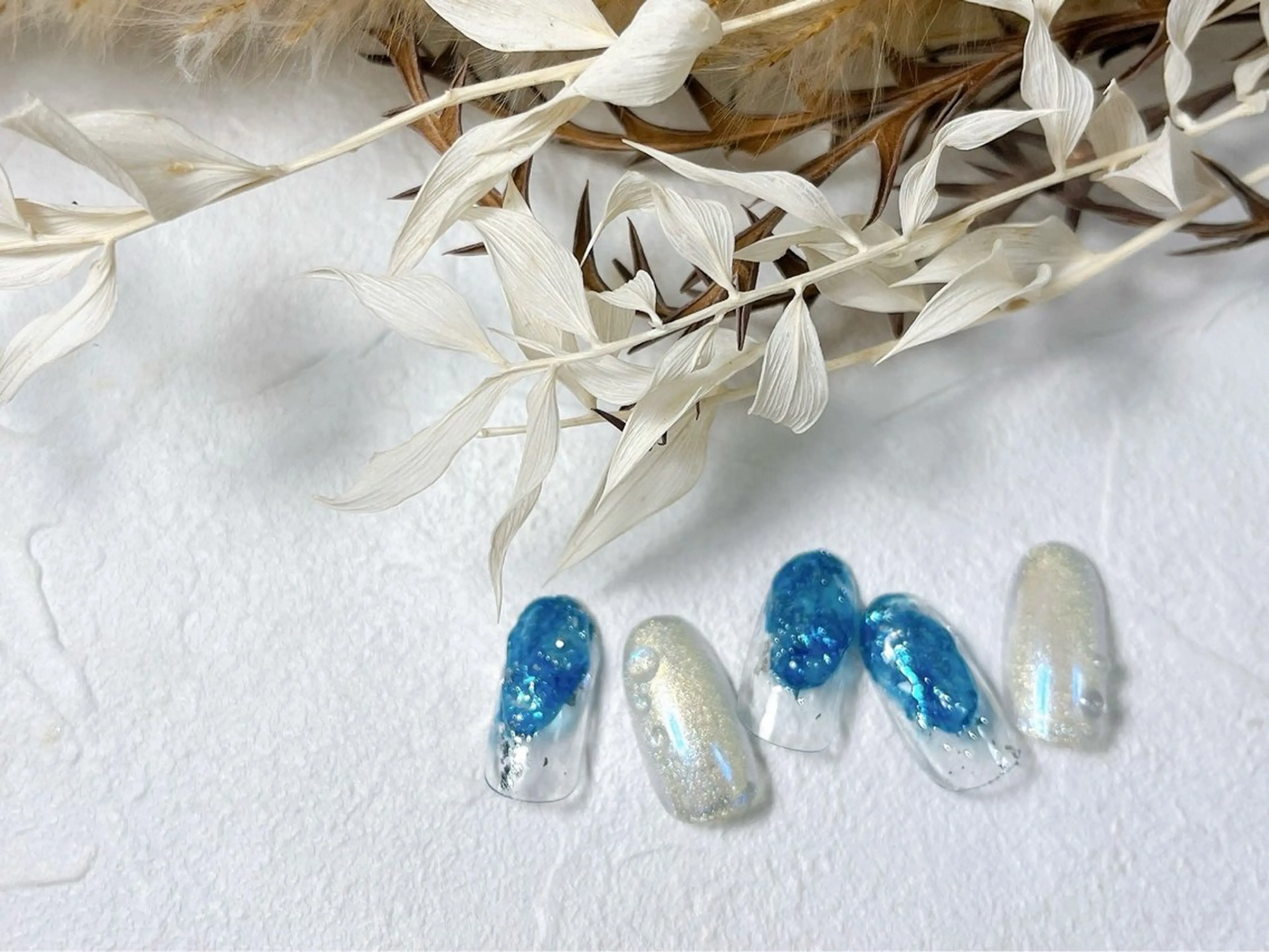 ネイル フットネイル ジェルネイル パラジェル 夏ネイル ハンドネイル kiki nail 二子玉川のネイルデザイン