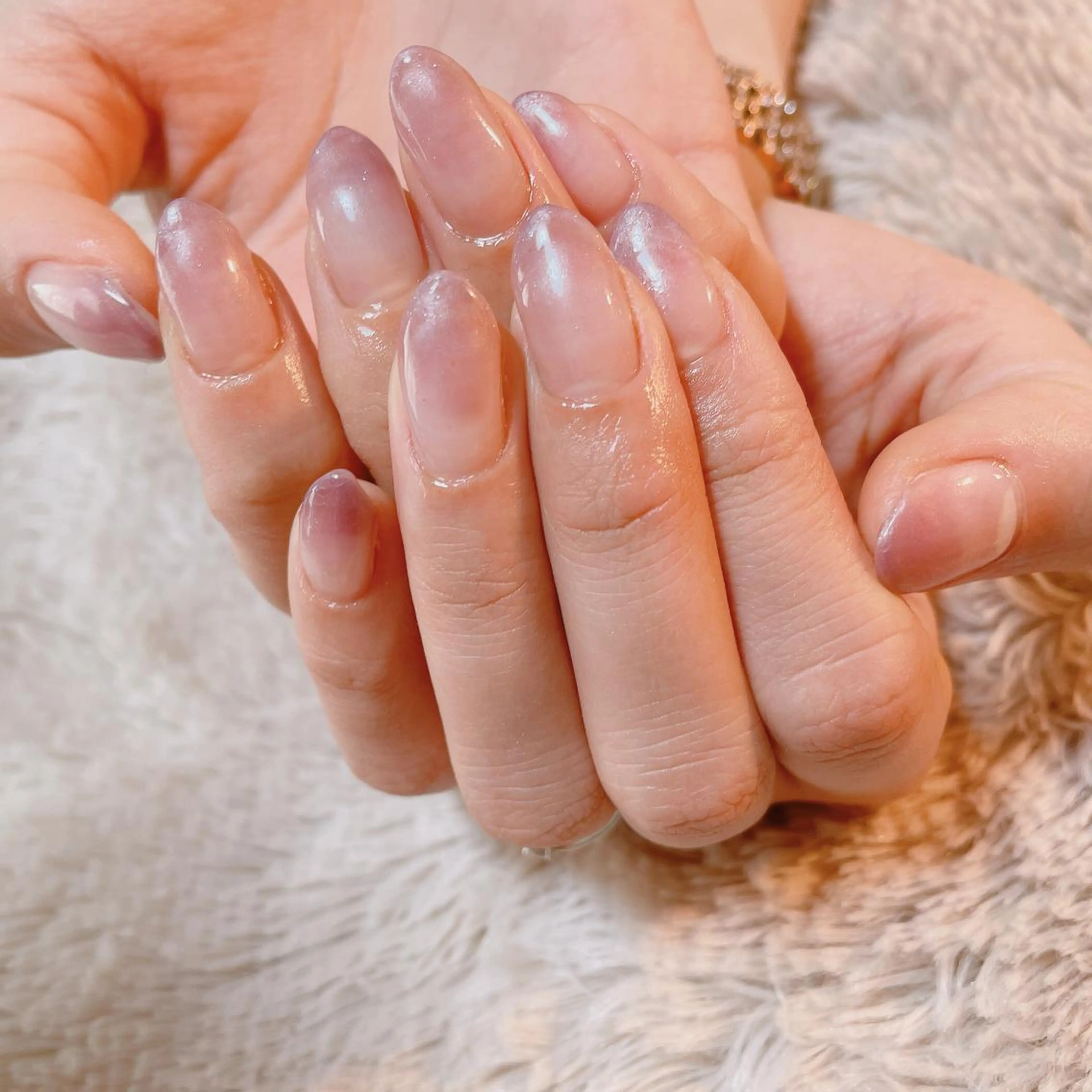 ハンドグラデーション(オフあり/なし)の写真