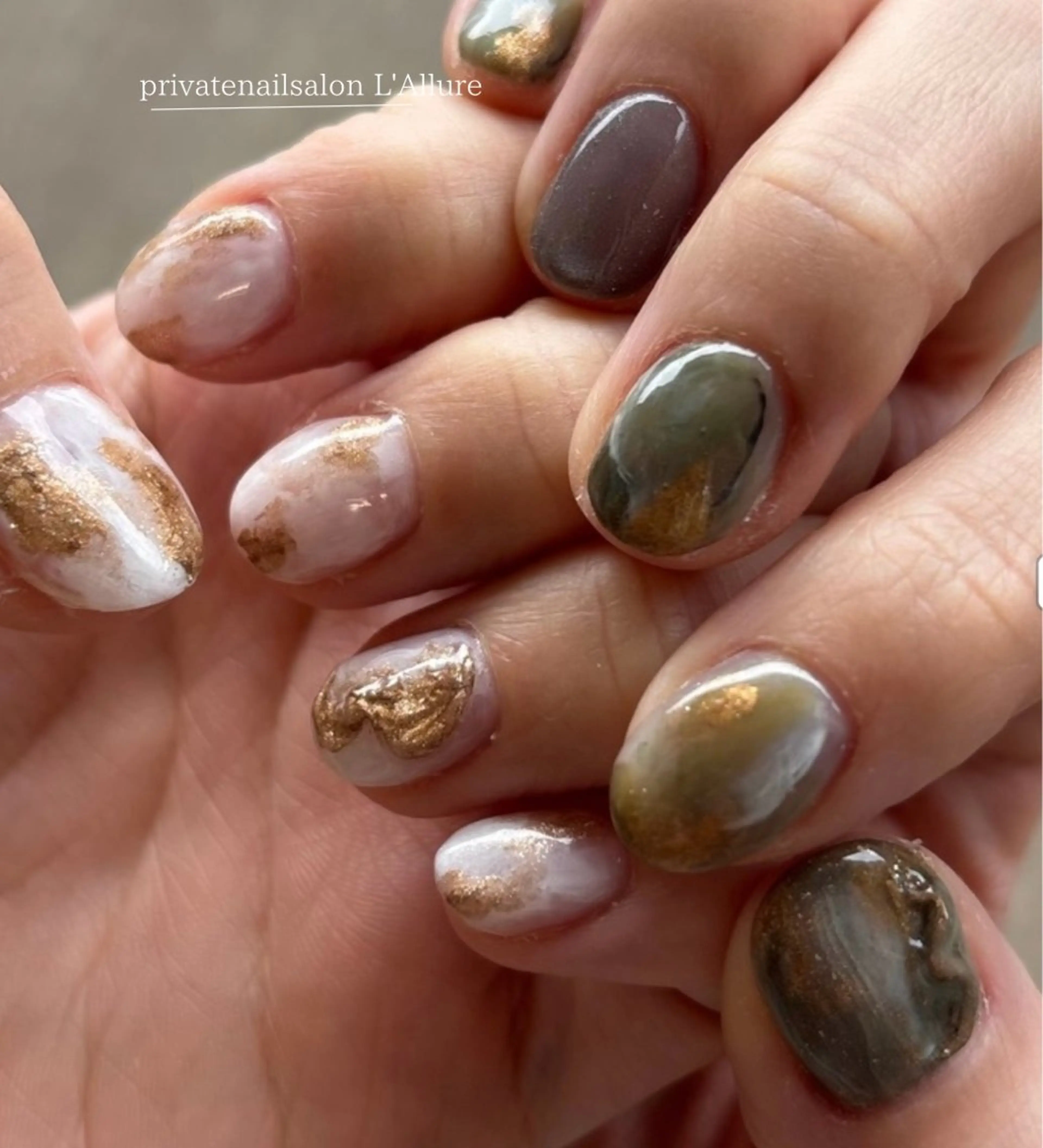 ネイル ハンドネイル nailsalon -L'Allure-のネイルデザイン