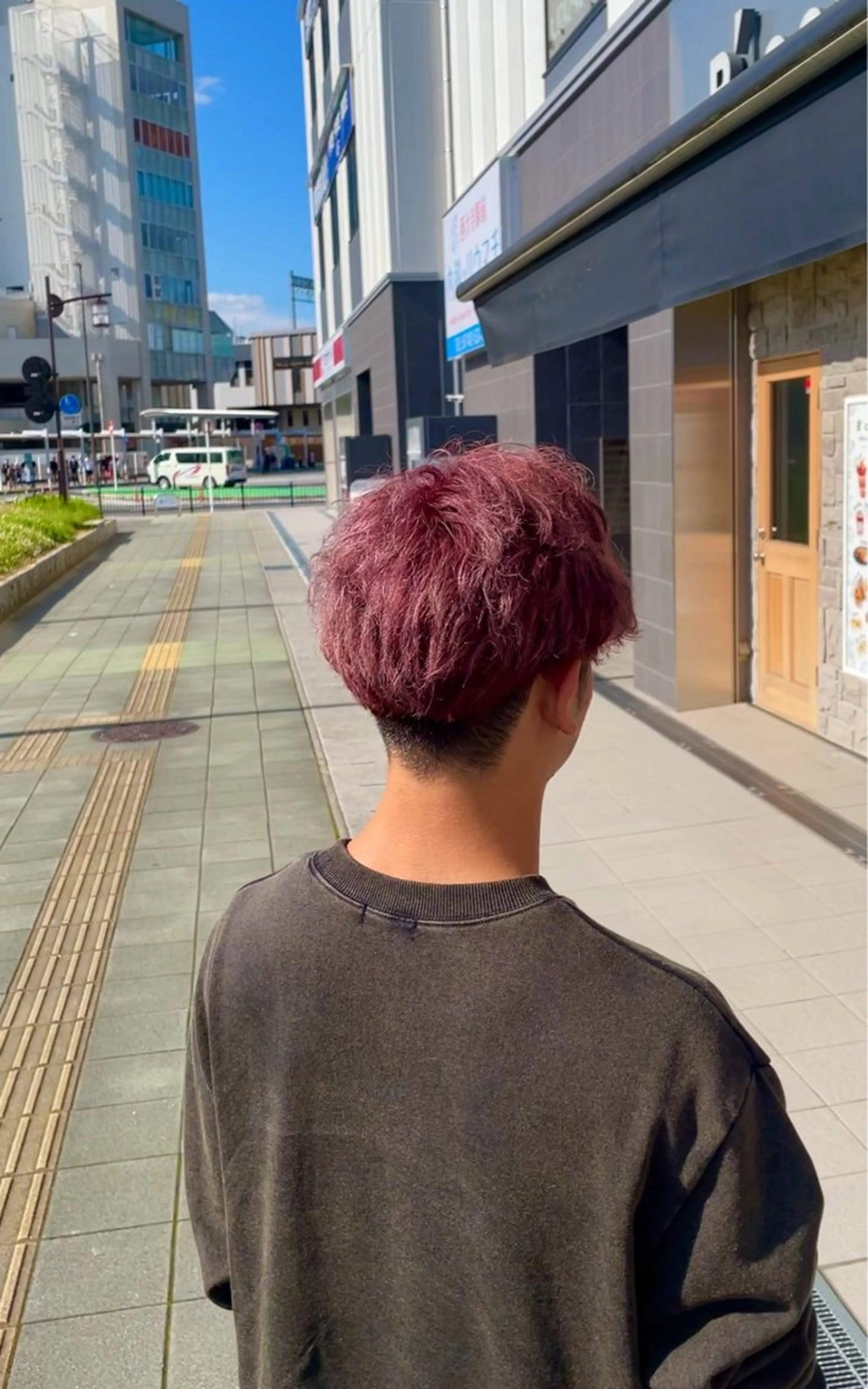 ショート メンズ カット ヘアカラー 辻 雅也のヘアスタイル