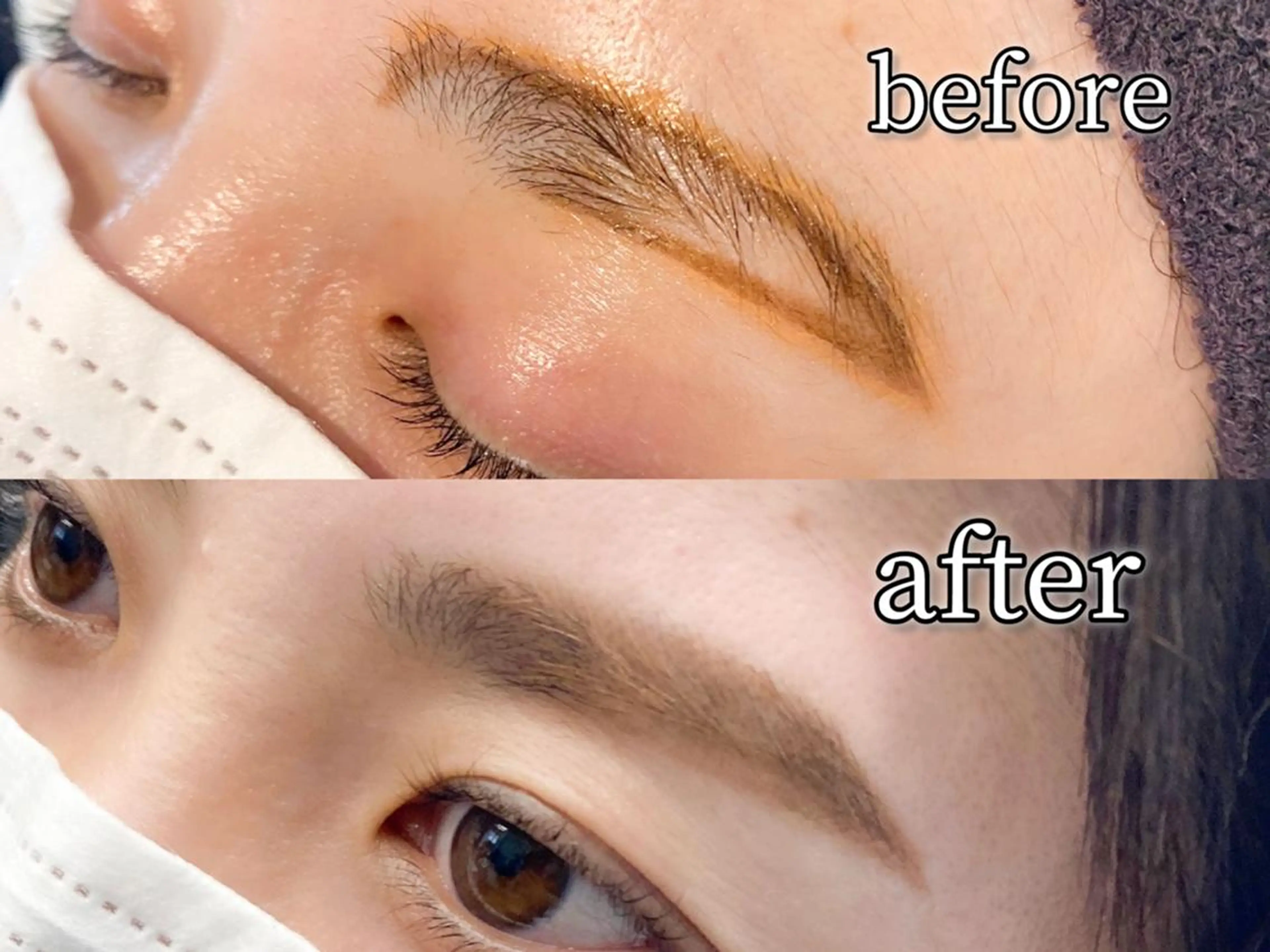 アイブロウ 🦋透明感カラー 髪質改善🦋🫧愛加のヘアスタイル