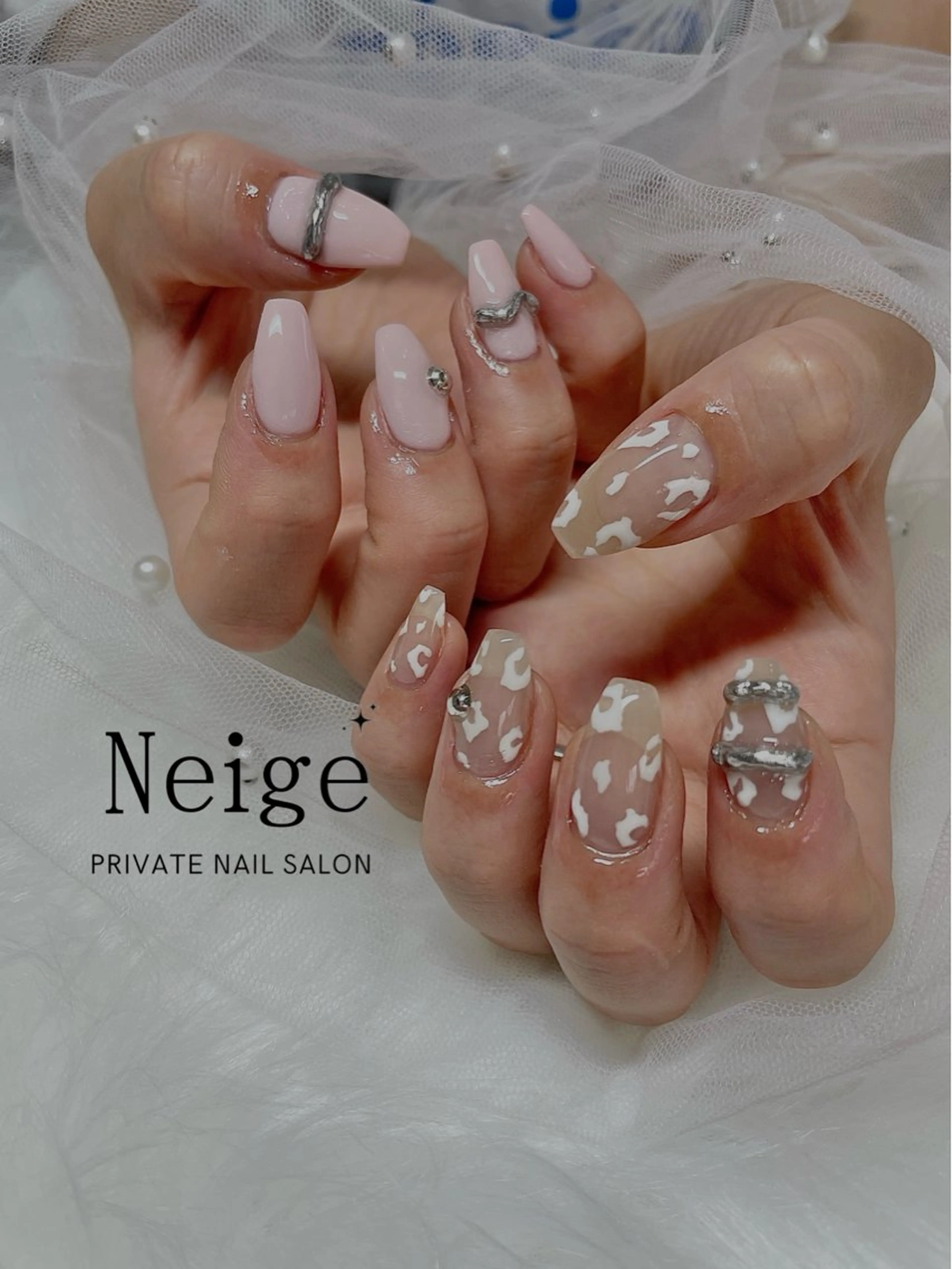 ネイル ハンドネイル Neige所属・Neige 𓂃 aiのネイルデザイン