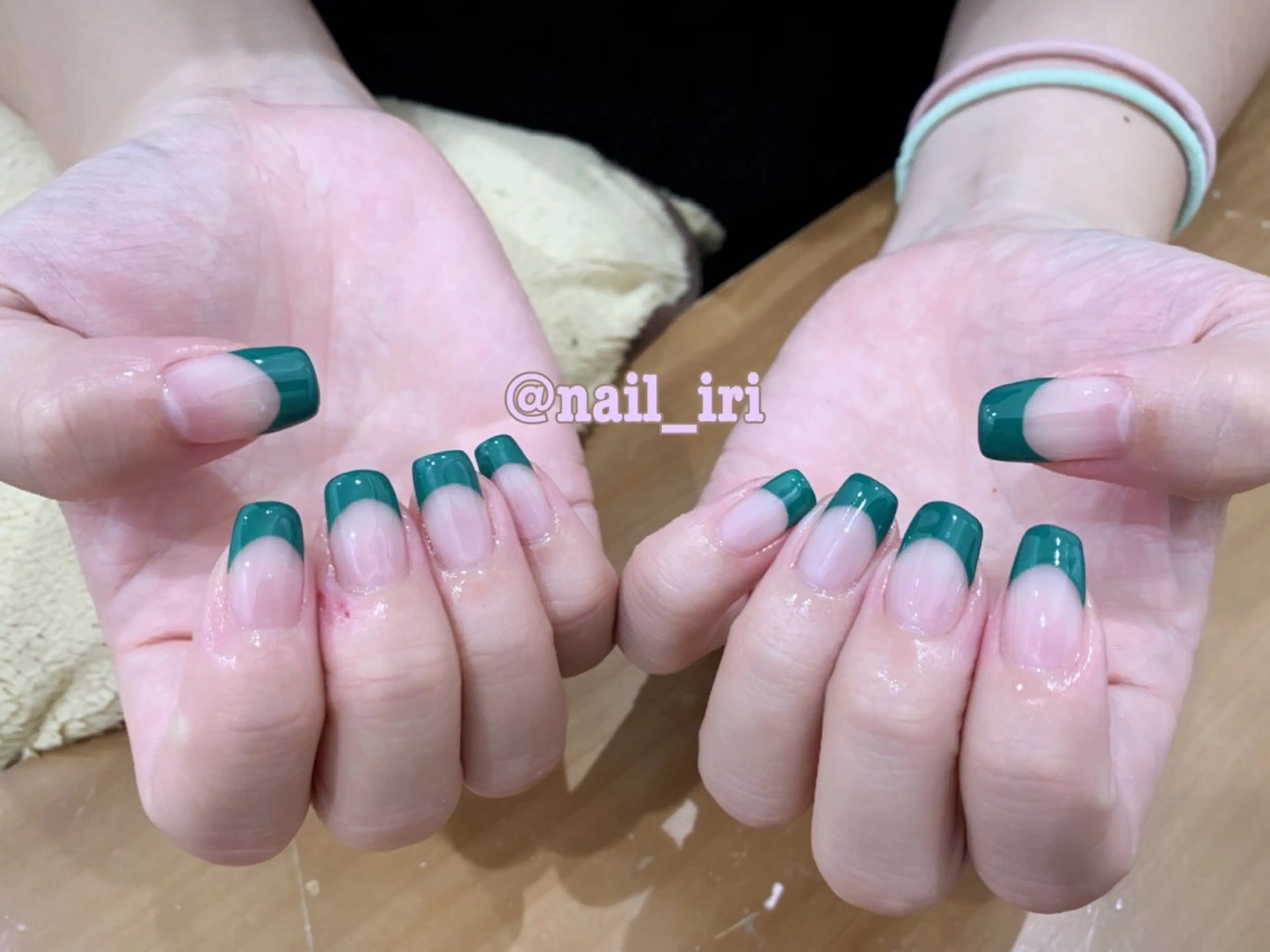 ネイル フレンチネイル ジェルネイル ハンドネイル 中川 愛理のその他イメージ