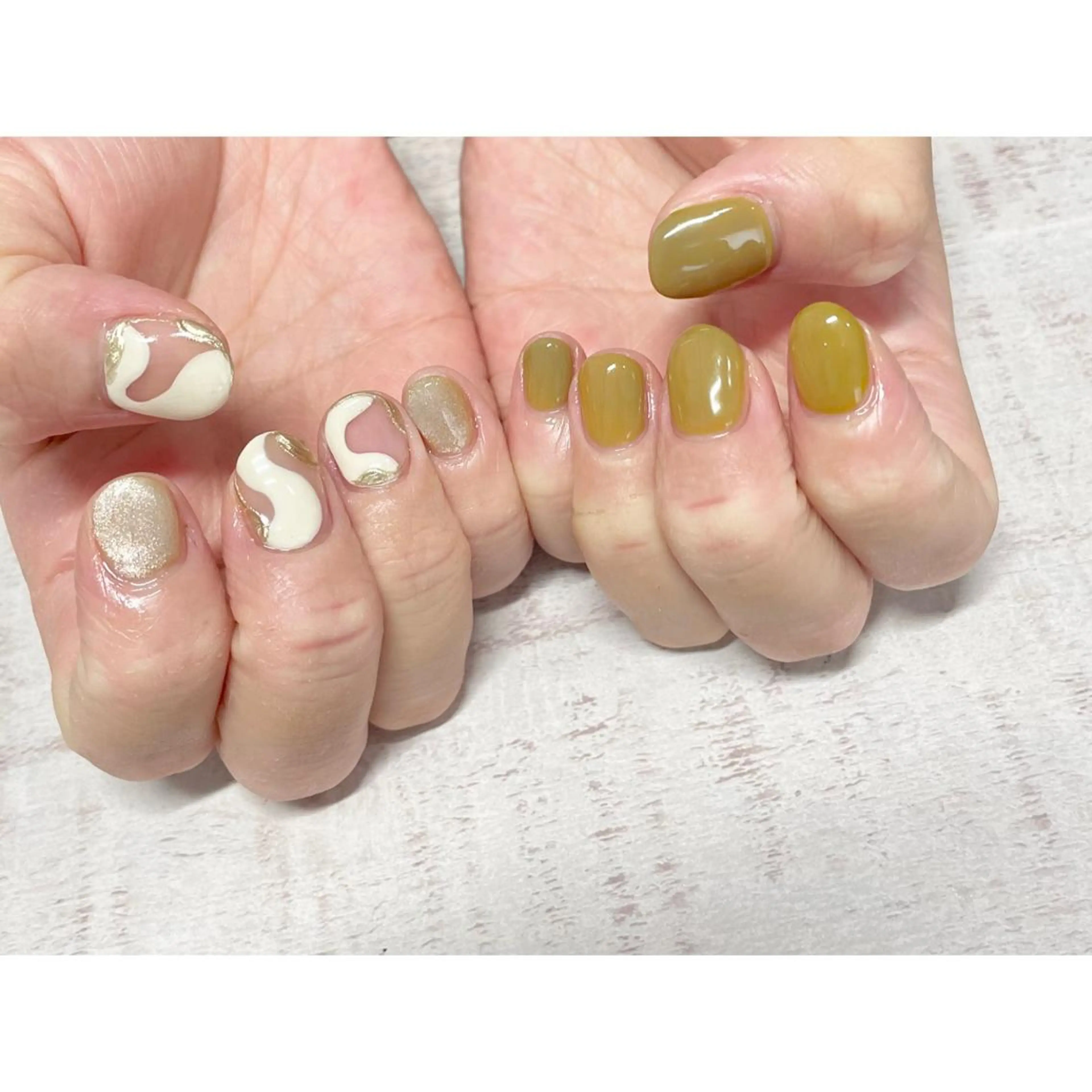 ネイル 𖡼 yumenoのネイルデザイン