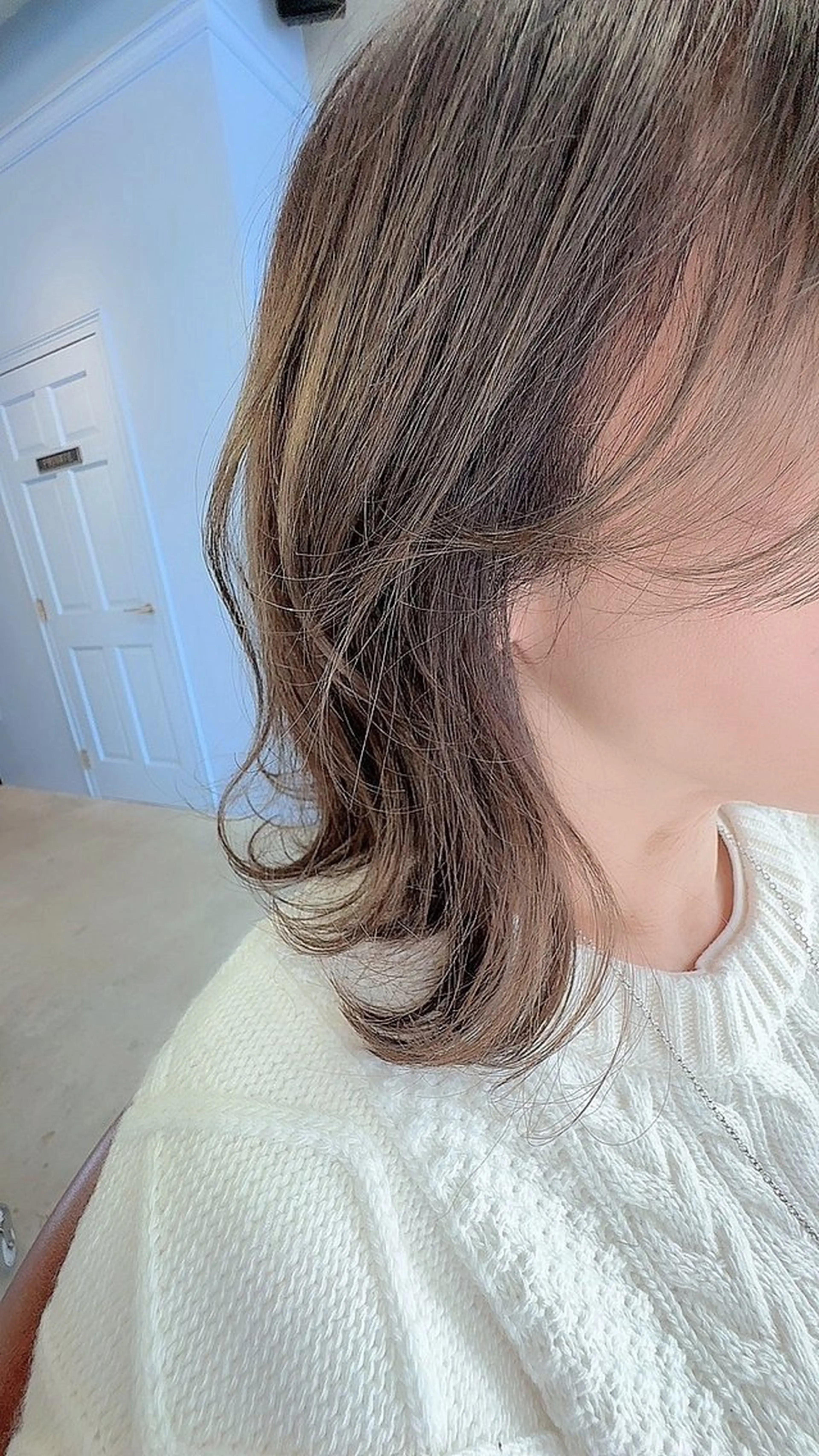 ミディアム カラー パーマ オーナースタイリスト 佐藤のヘアスタイル