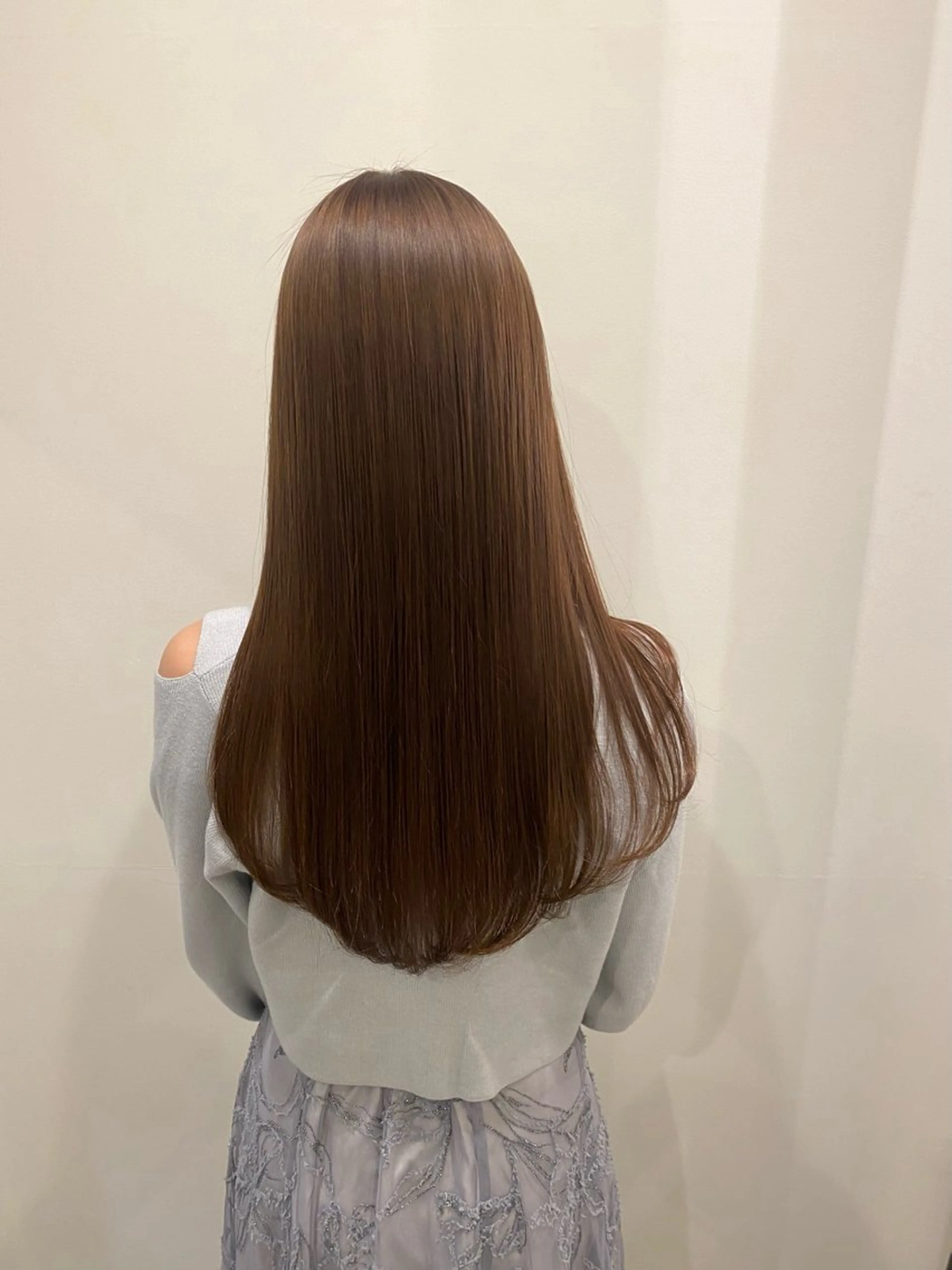 ミディアム カラー 髪質改善 トリートメント カット トリートメント 🍑 モモカ🍑のヘアスタイル