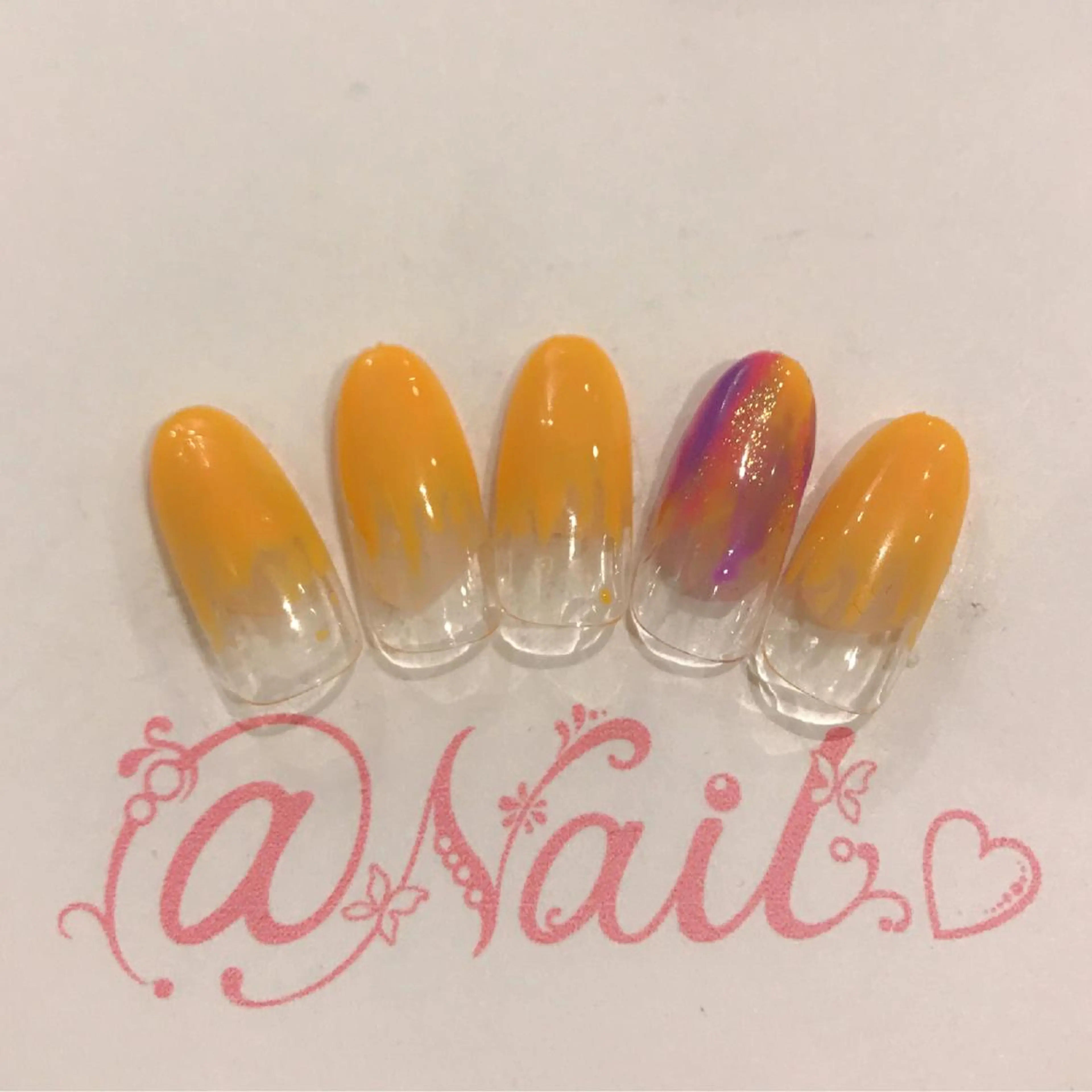 ネイル アートネイル フットネイル ジェルネイル 持ち込み スカルプネイル 小尾 栞のネイルデザイン