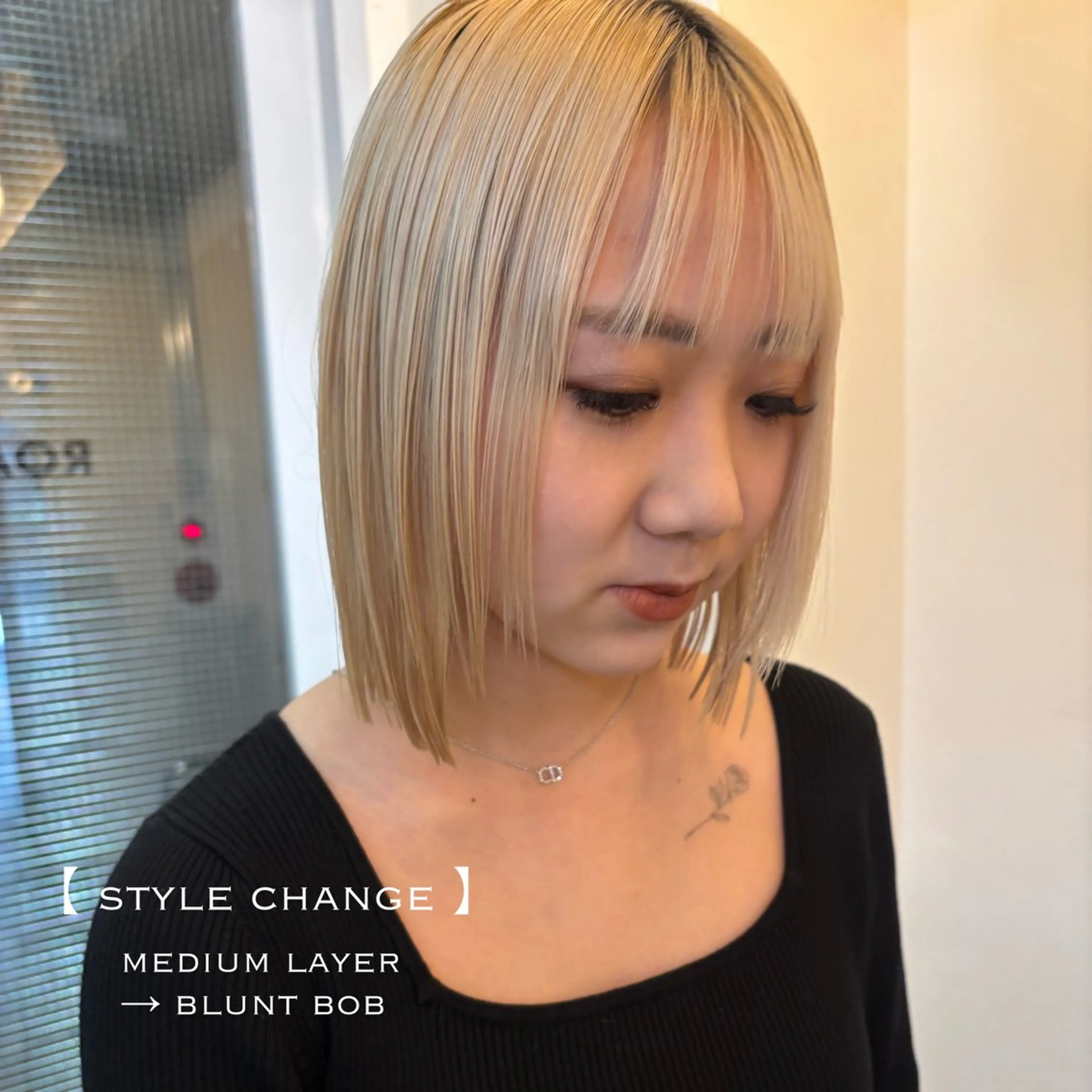 ミディアム カット ⌇🌹透明感カラー 🌹ᴍᴇɢᴜᴍɪ ⌇のヘアスタイル