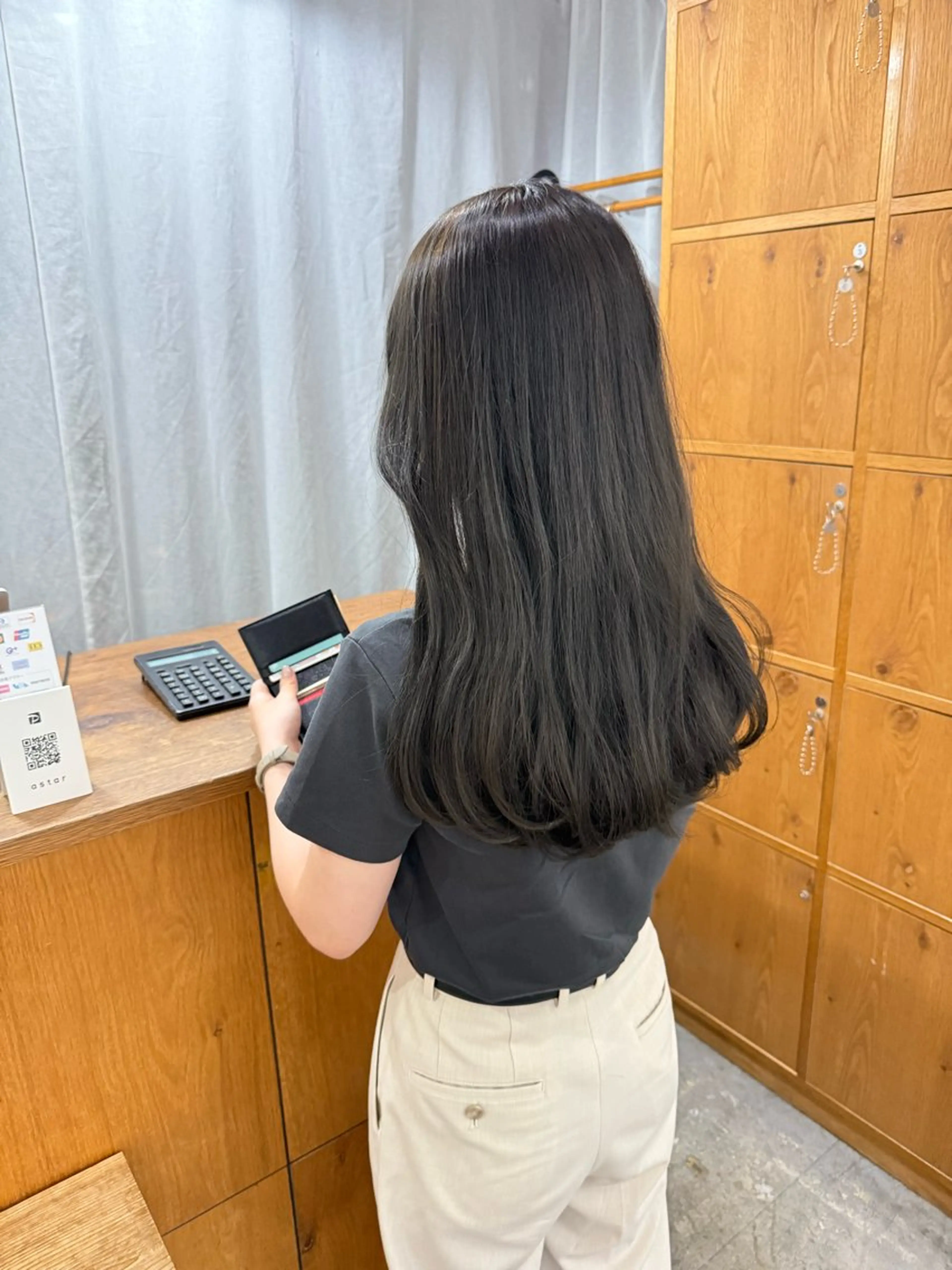 ロング カラー astar所属・kotono🪿 透明感カラーのヘアスタイル