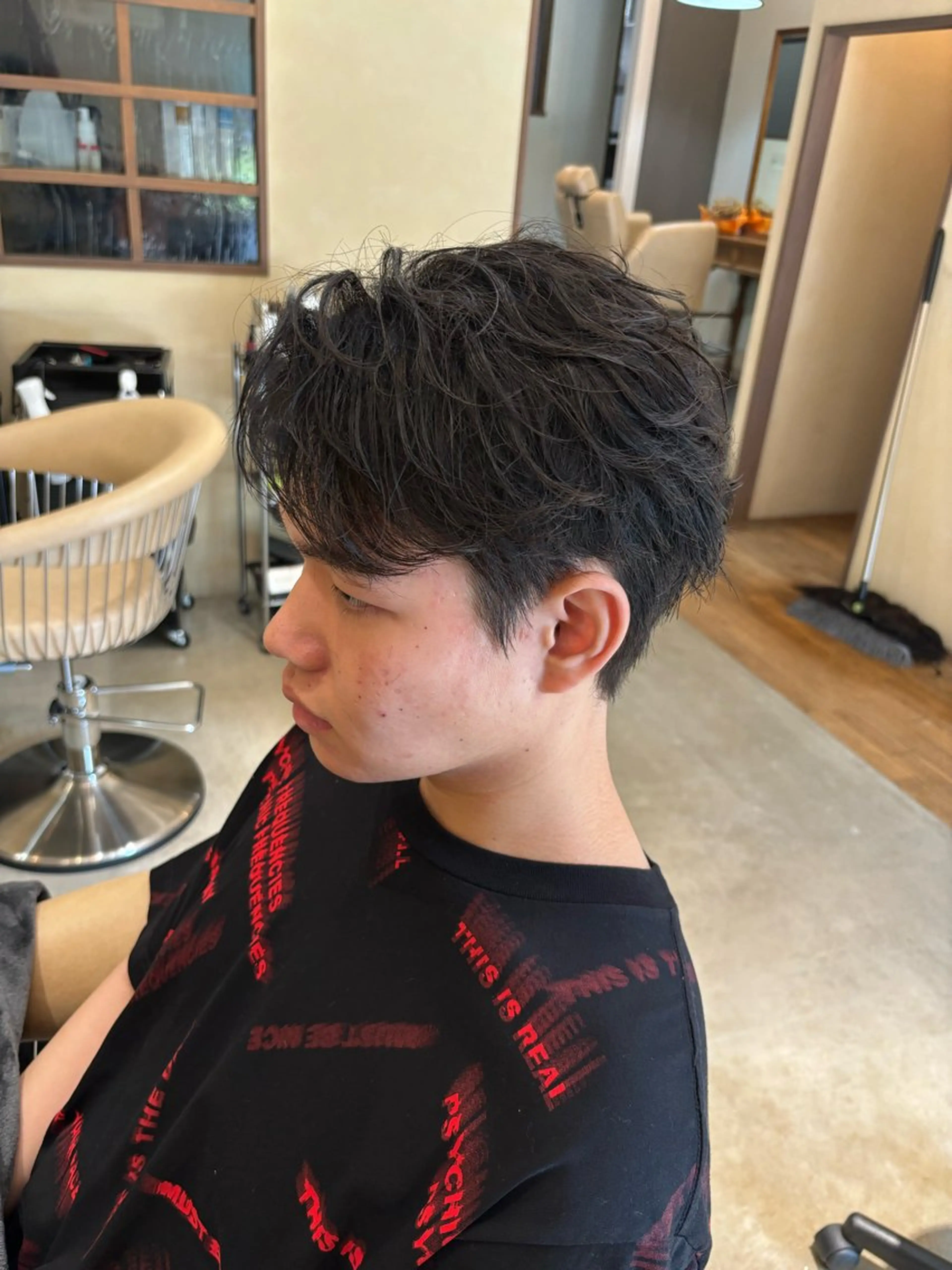 ショート メンズ 鹿児島 TSUBASAのヘアスタイル