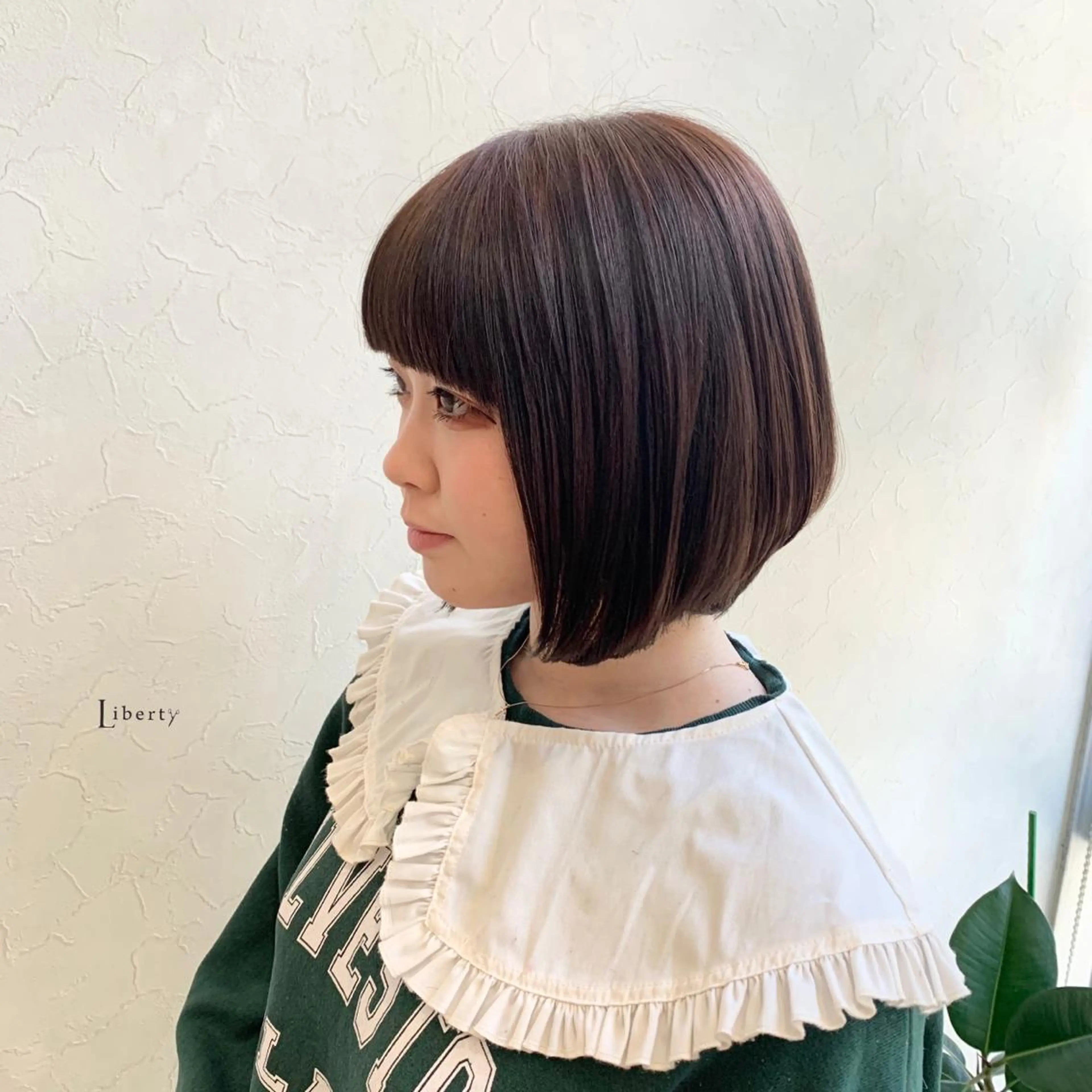 ショート カラー ボブ メンズ指名多数!! SiLO 田島のヘアスタイル