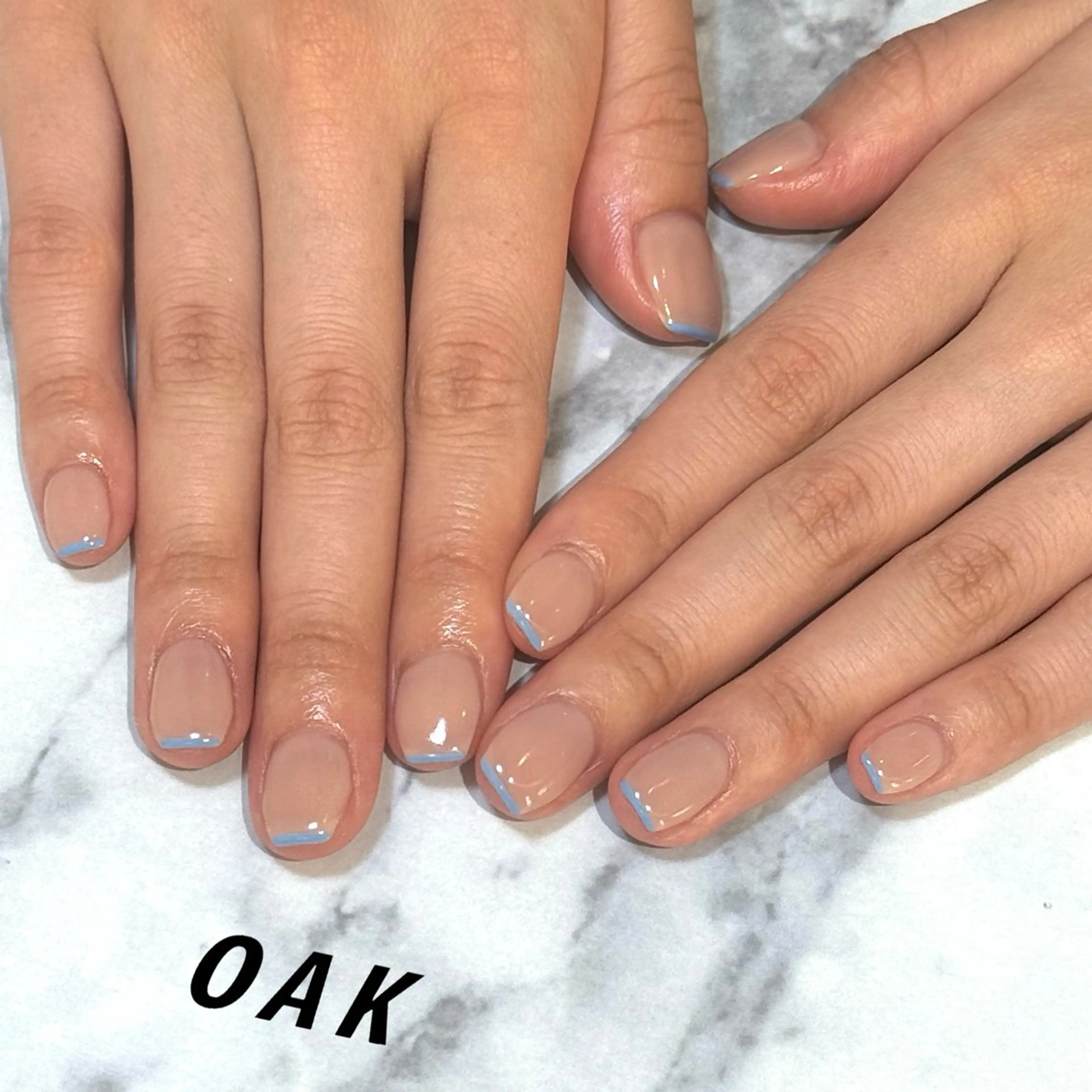 フレンチネイル（ベース有）の写真